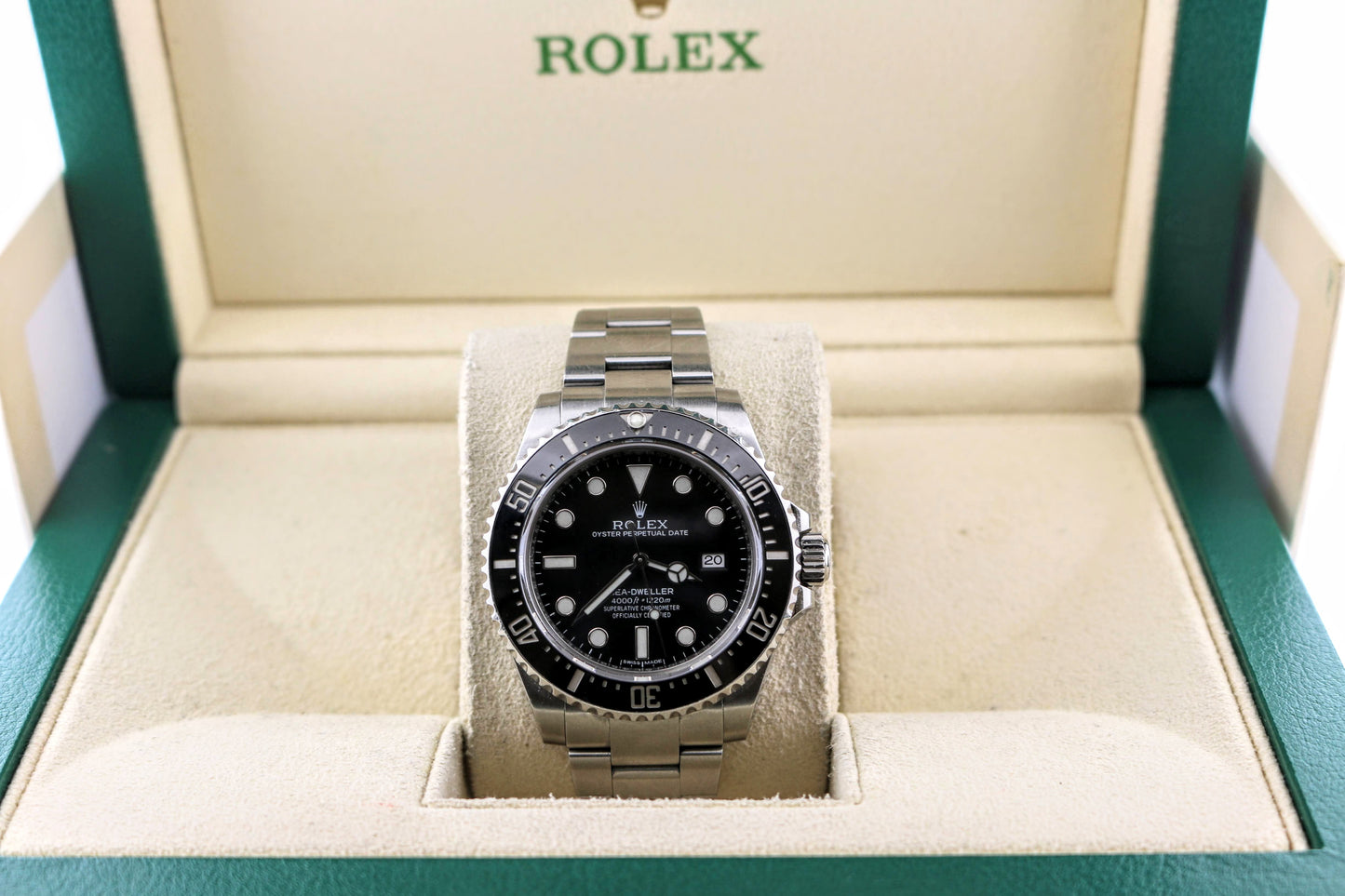 2017 Rolex Sea-Dweller 116600 SD4K Black Dial SS Oyster No Papers 40mm