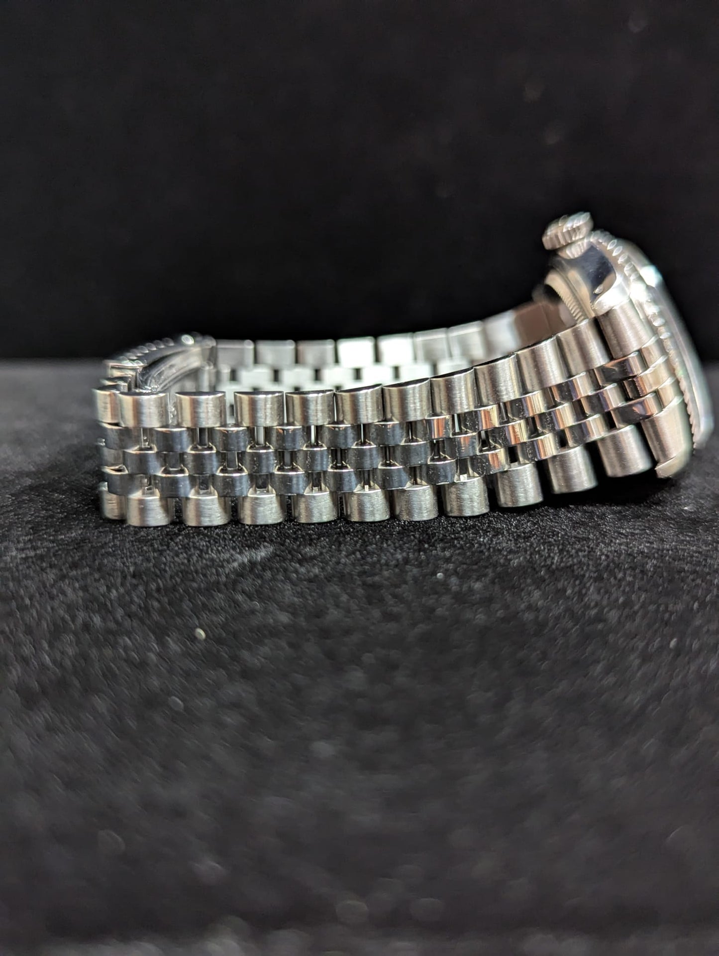 1982 Rolex Datejust 16030 Silver Stick Dial SS Jubilee No Papers 36mm