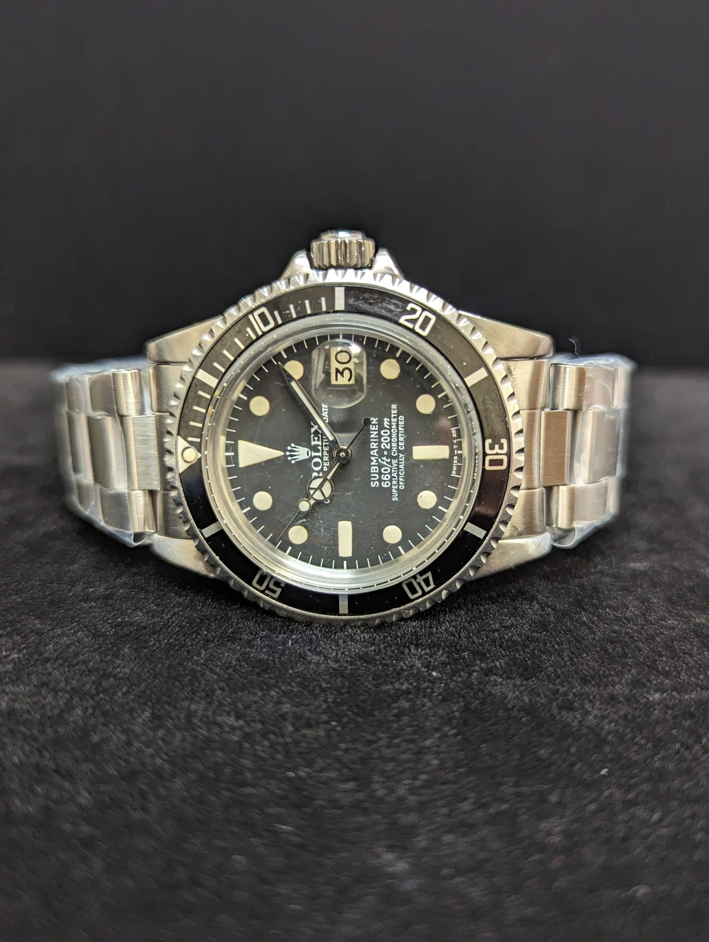 1979 Rolex Submariner 1680 Black Matte Dial SS Oyster No Papers 40mm