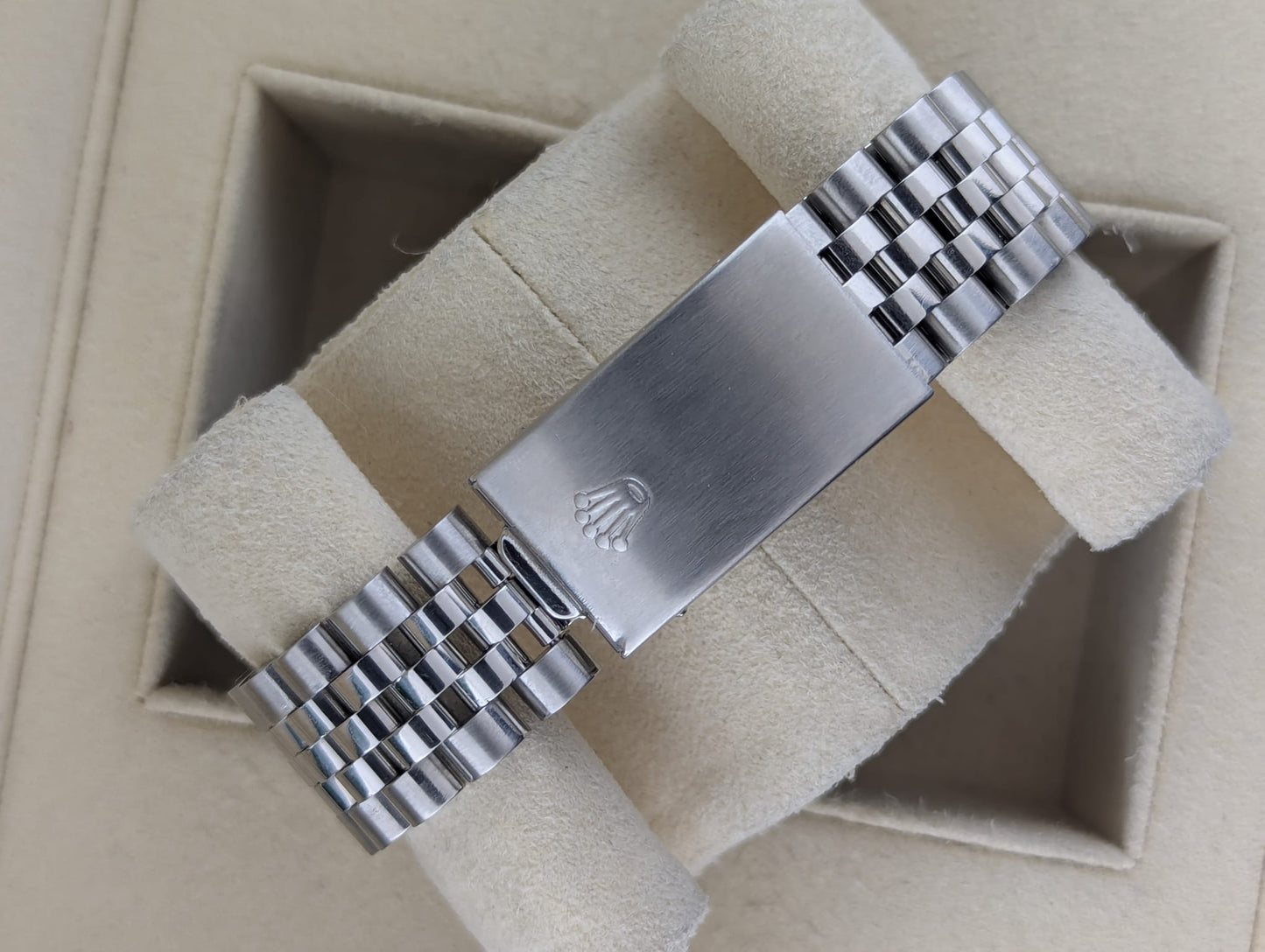 1982 Rolex Datejust 16030 Silver Stick Dial SS Jubilee No Papers 36mm