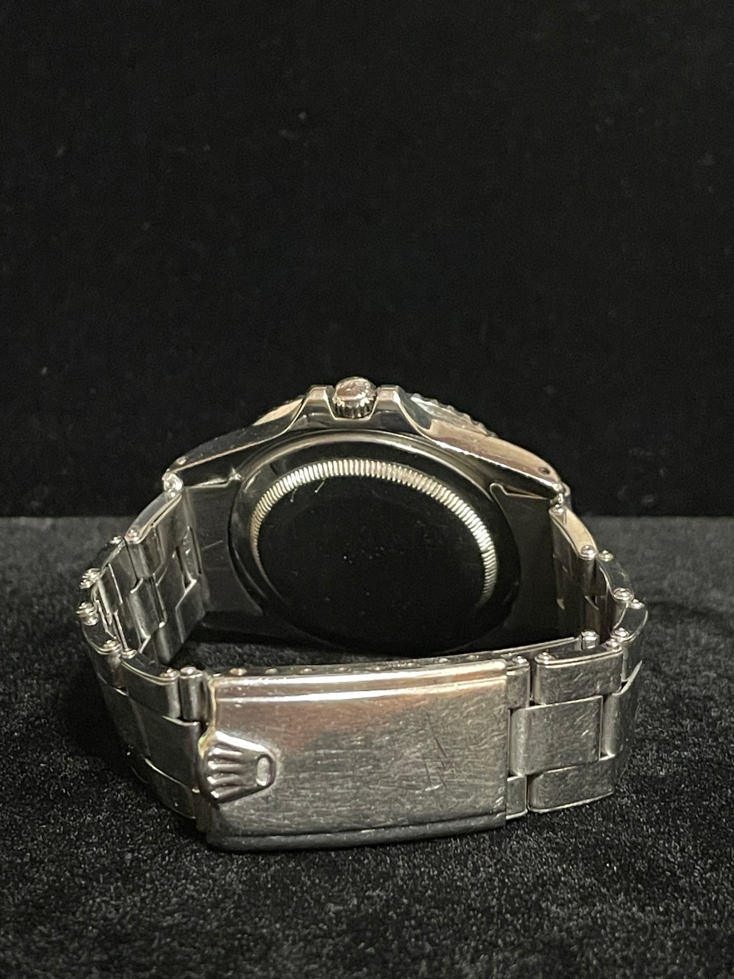 1968 Rolex GMT-Master 1675 Black Matte Dial MK1 Long E SS Oyster No Papers 40mm