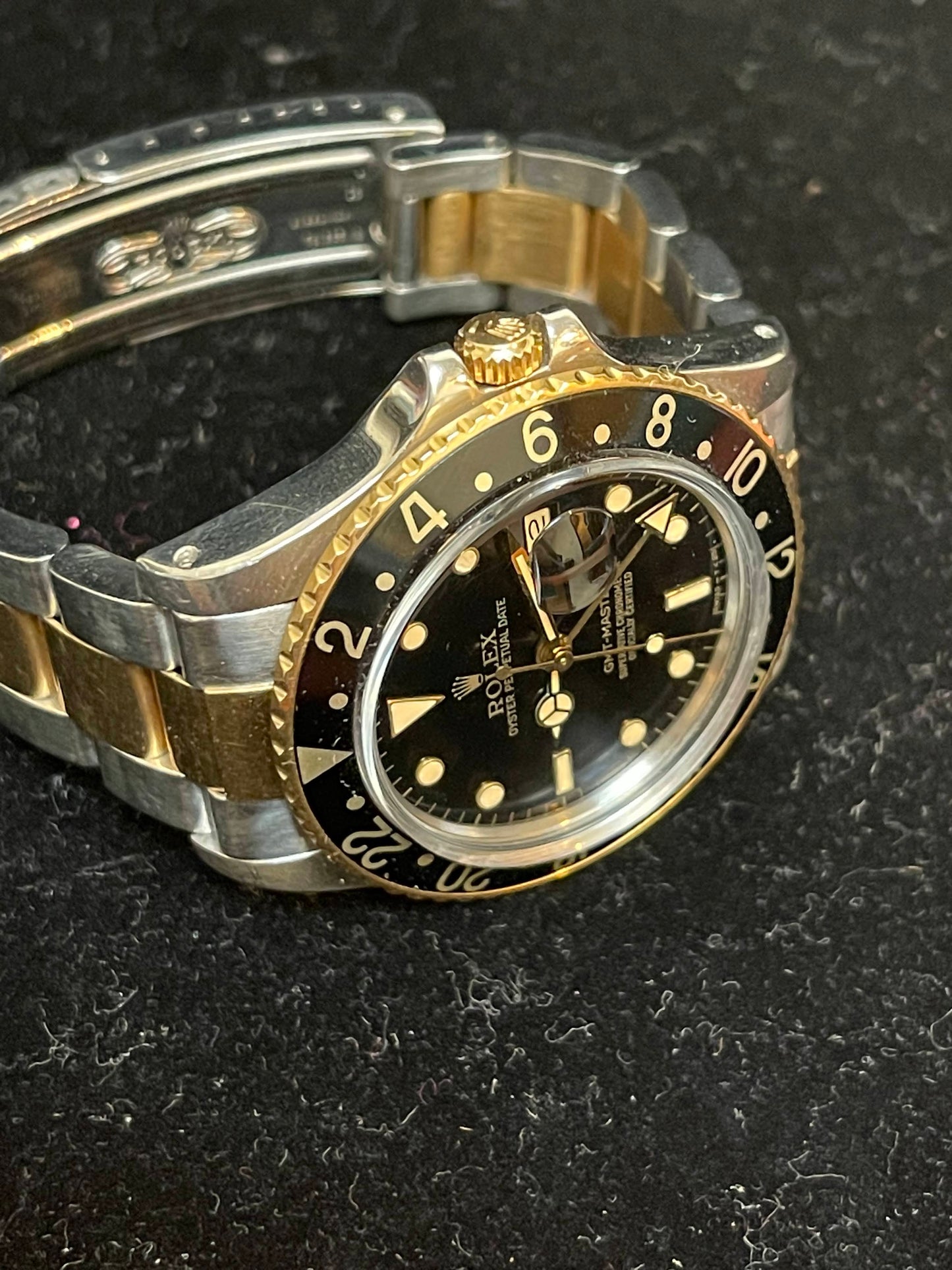 1985 Rolex GMT-Master 16753 Black Dial TT Oyster No Papers 40mm