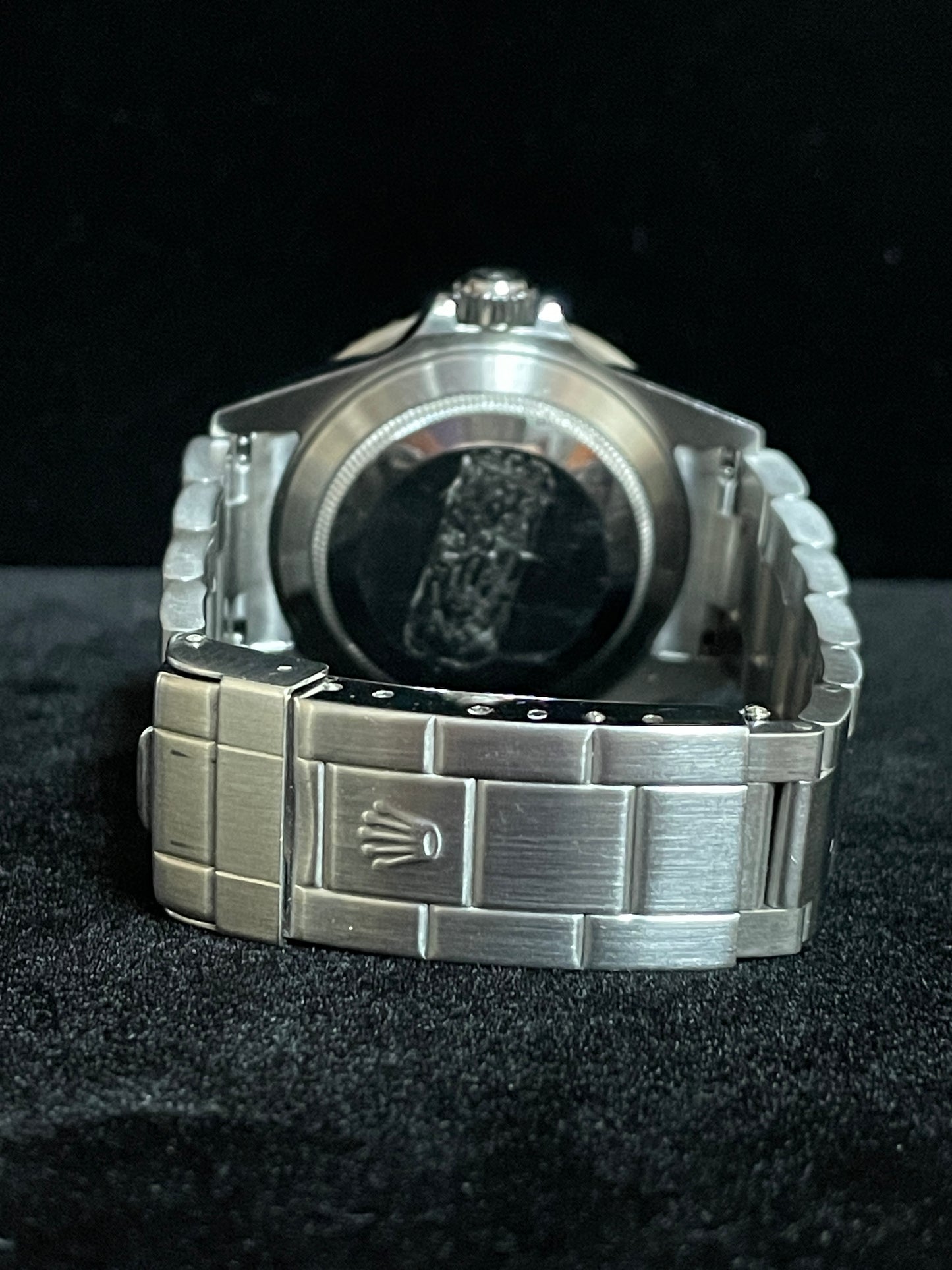 2004 Rolex Submariner Kermit 16610LV Black Dial Flat 4 SS Oyster W/ Papers 40mm