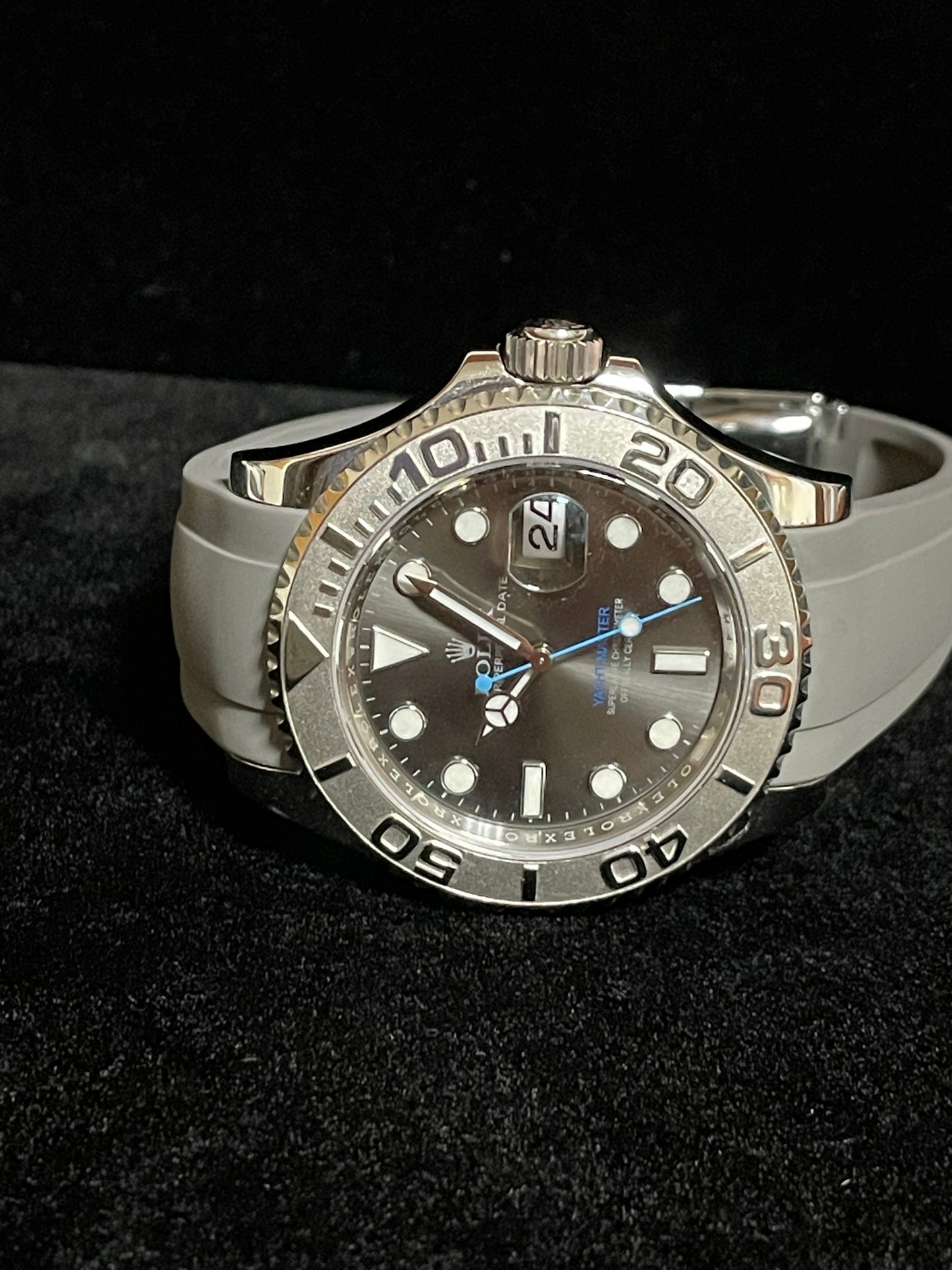 2021 Rolex Yacht-Master 126622 Rhodium Dial Everest Rubber Strap No Papers 40mm