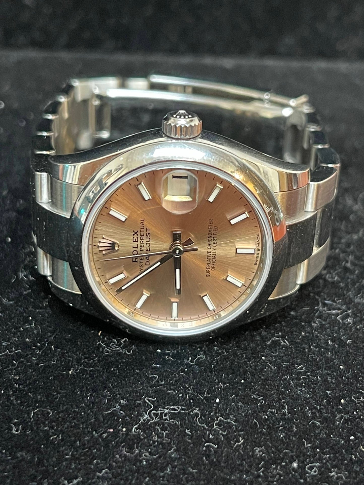 2022 Rolex Midsize Ladies Datejust 278240 Pink Dial SS Oyster No Papers 31mm