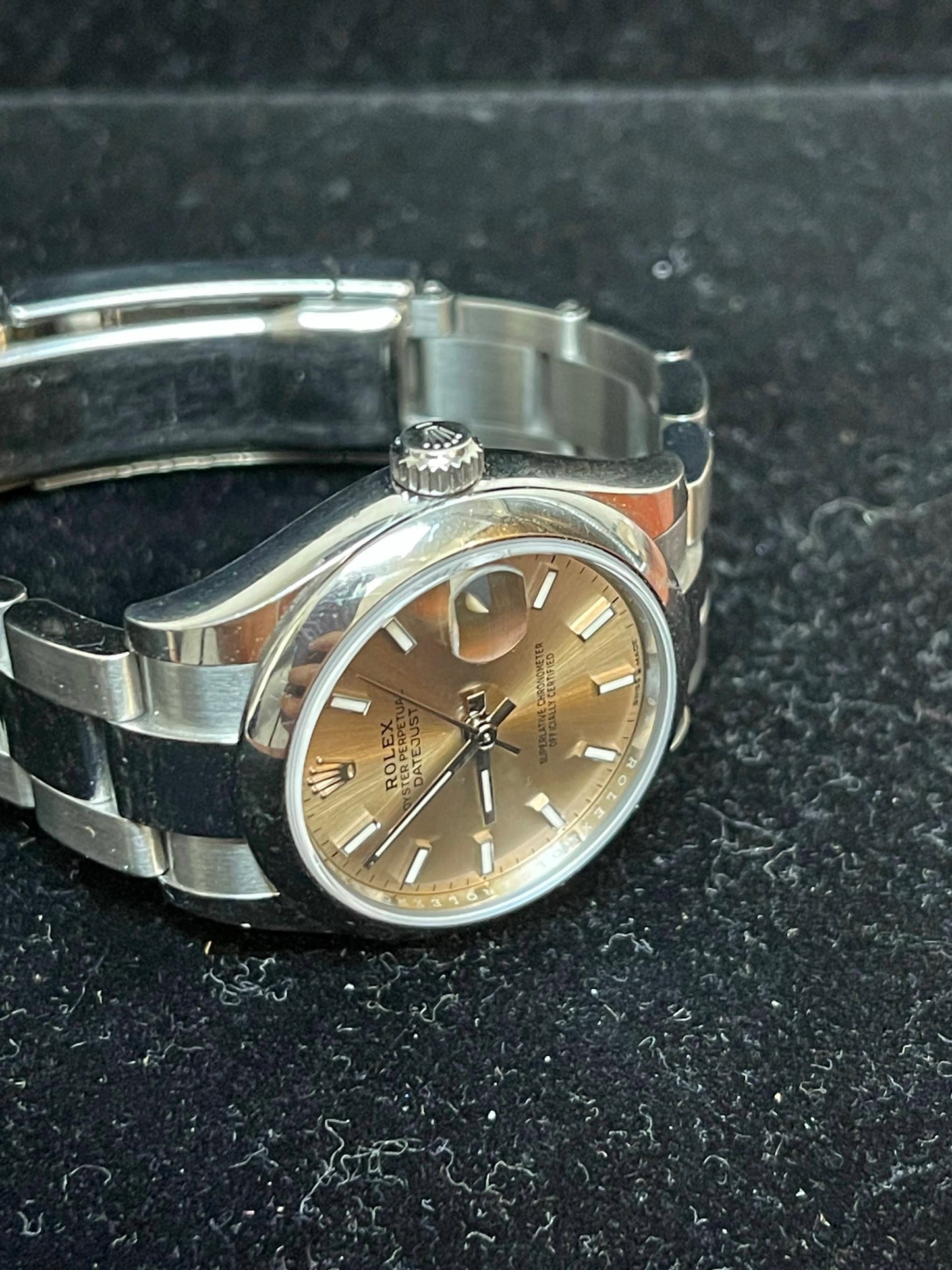 2022 Rolex Midsize Ladies Datejust 278240 Pink Dial SS Oyster No Papers 31mm