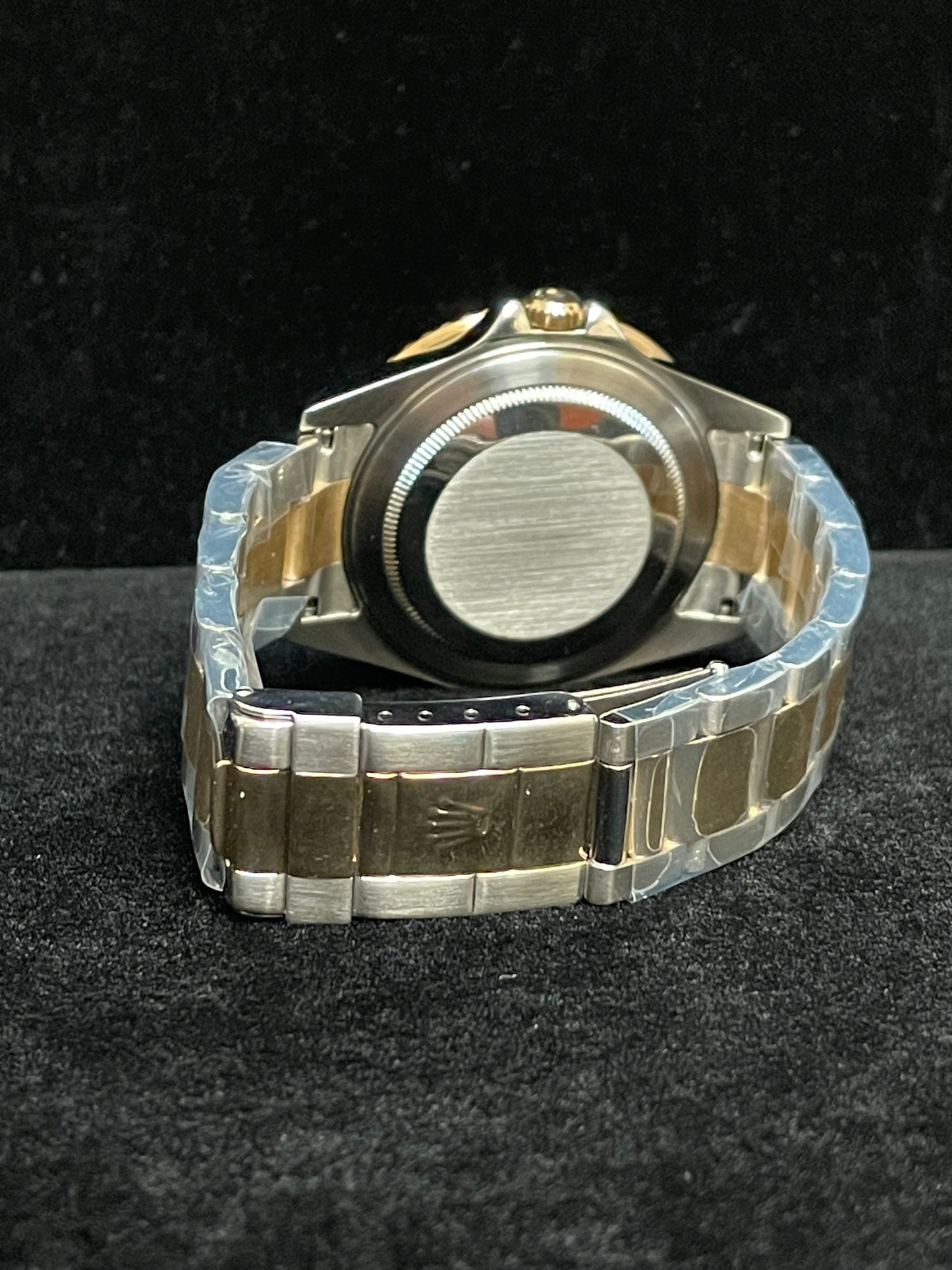 2006 GMT-Master 16713 Black Dial TT 18kt Gold Thru Oyster With Papers 40mm