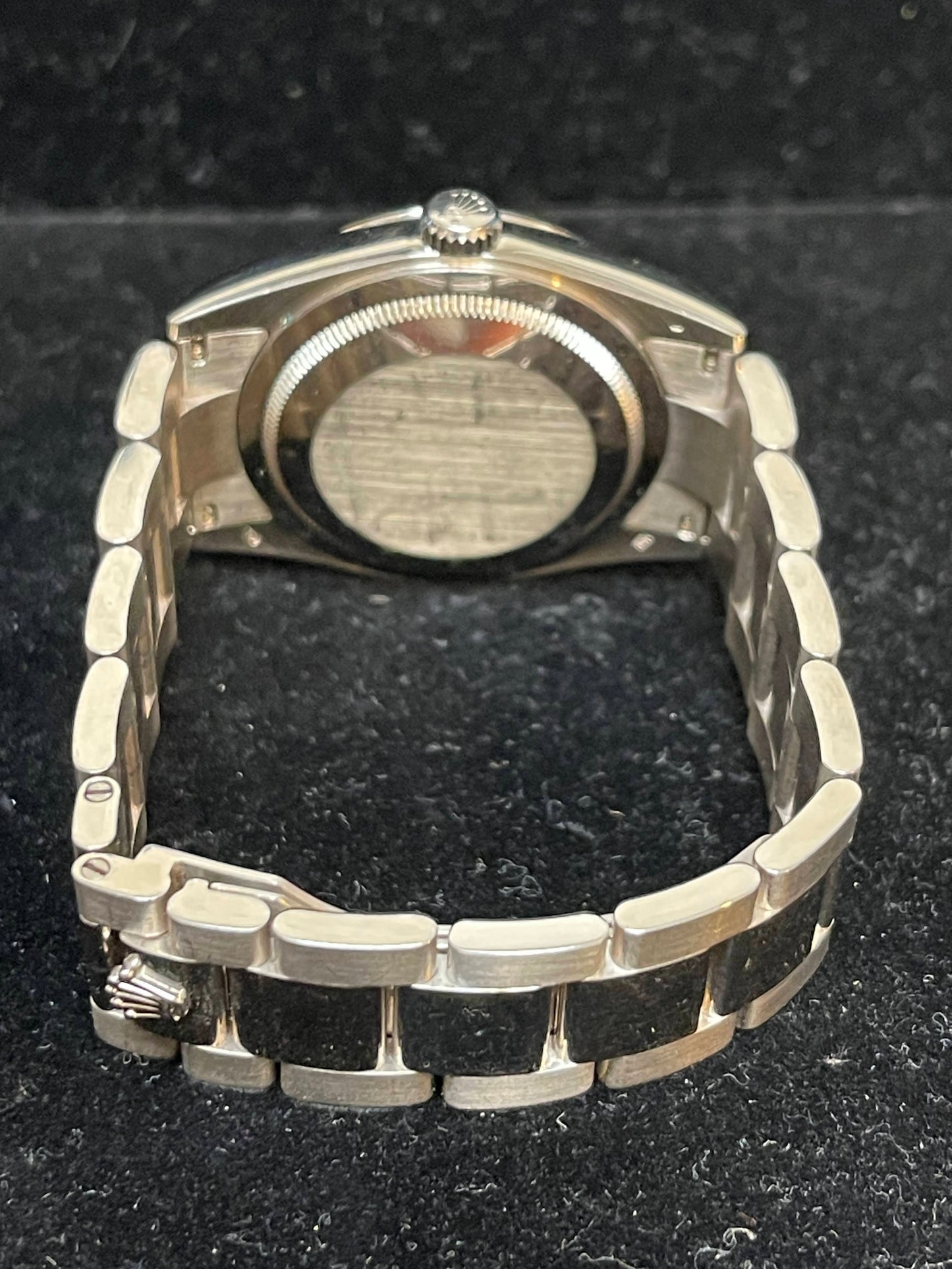 2000 Rolex Day-Date 118239 Silver Roman Dial 18kt WG Oyster No Papers 36mm
