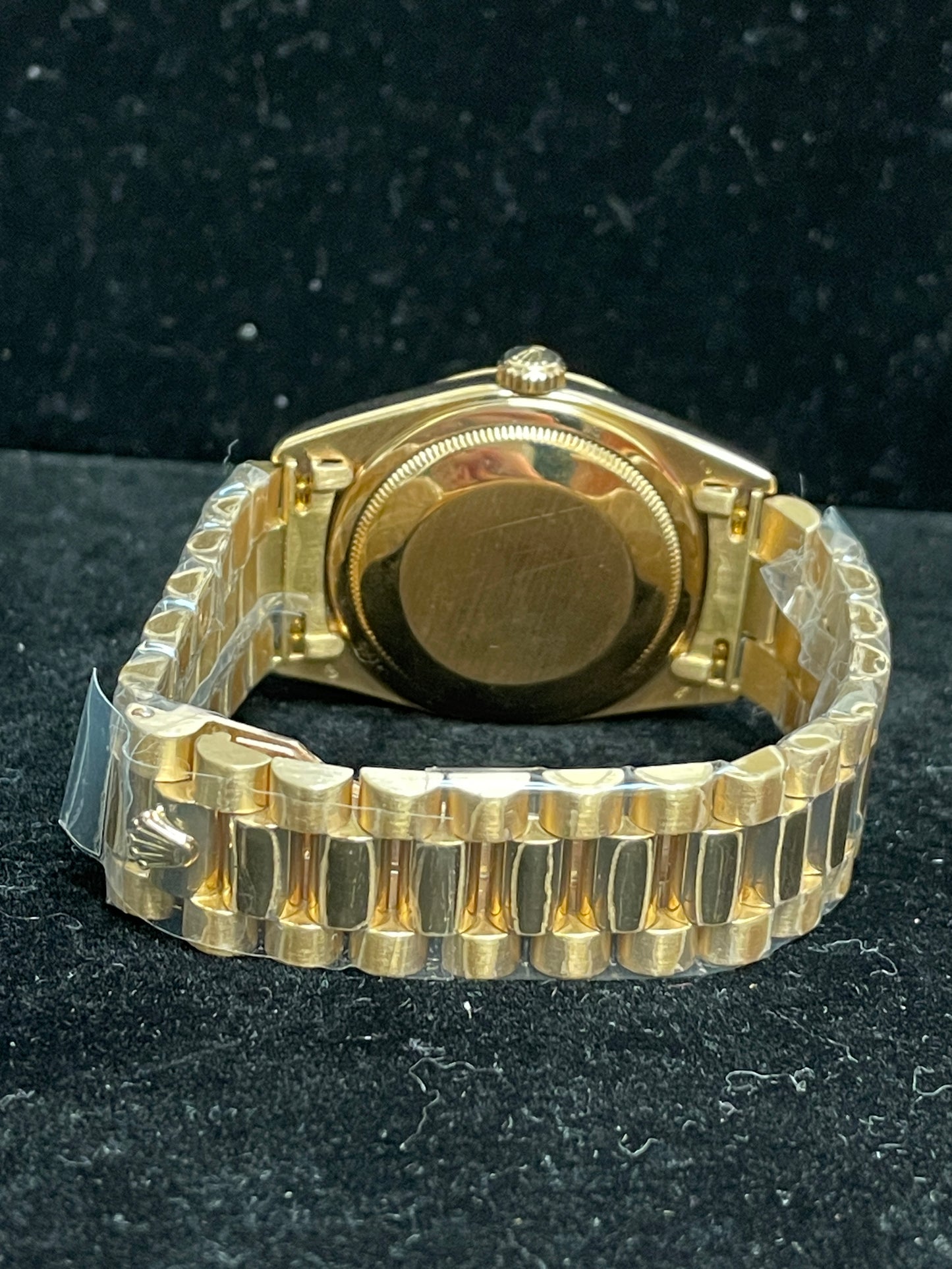 1989 Rolex Day-Date 18238 Tobacco Dial 18kt President No Papers 36mm