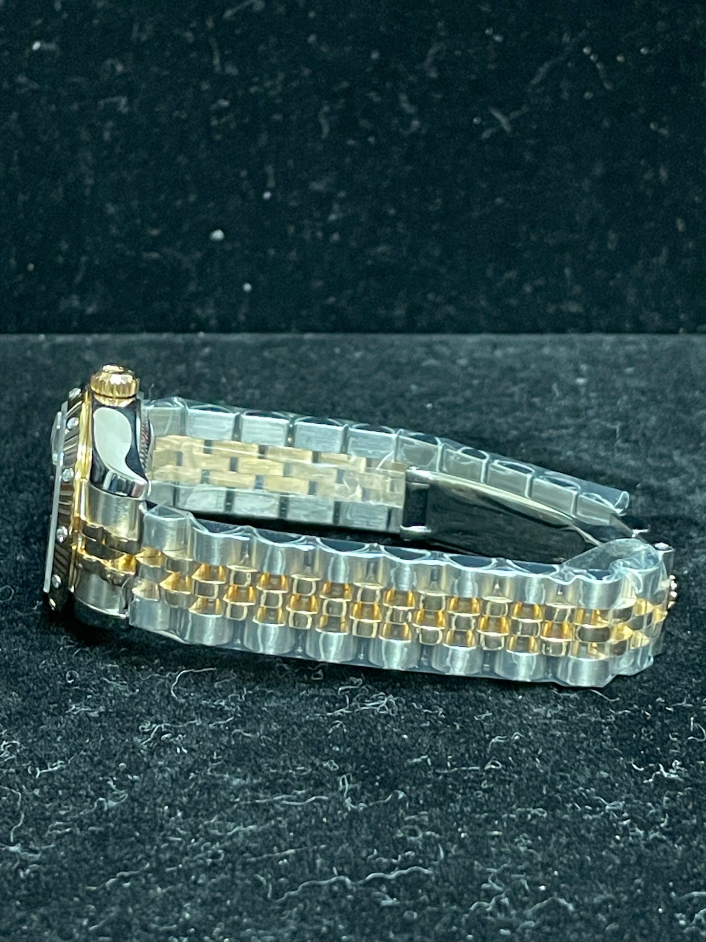 2008 Rolex Ladies Datejust 179313 Tahitian MOP Diamond DIal TT Jubilee 26mm
