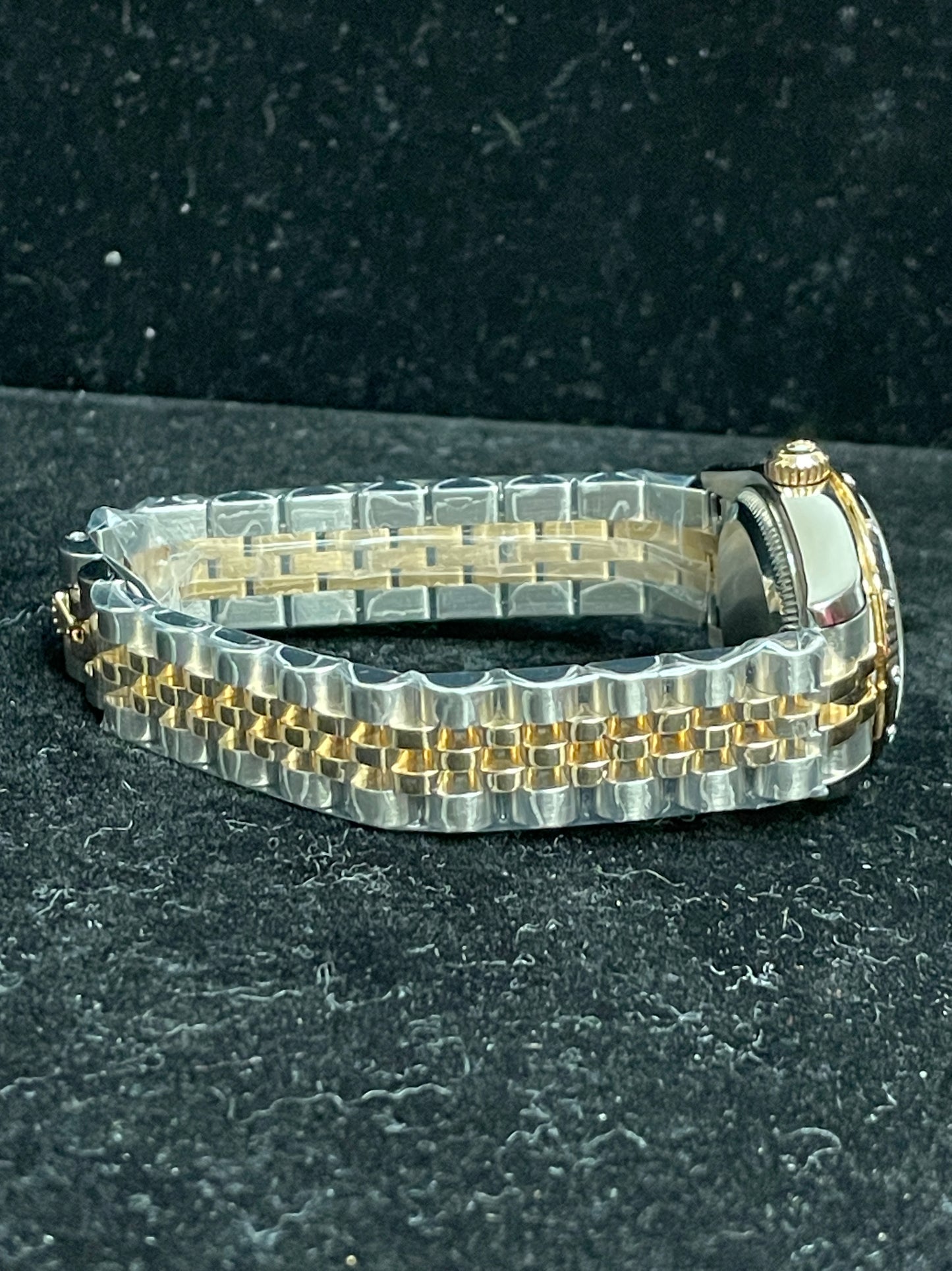 2008 Rolex Ladies Datejust 179313 Tahitian MOP Diamond DIal TT Jubilee 26mm