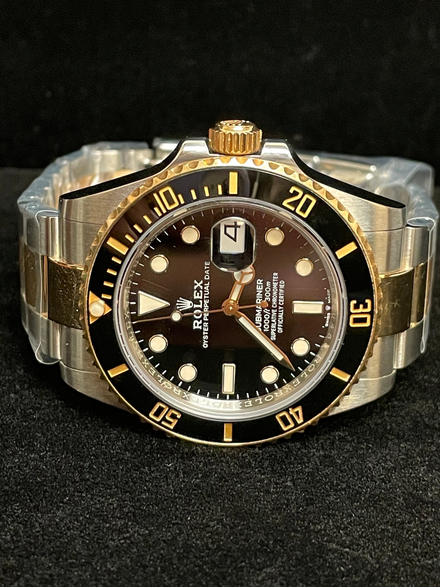 2022 Rolex Submariner Date 126613LN Black Dial TT 18kt Oyster With Papers 41mm