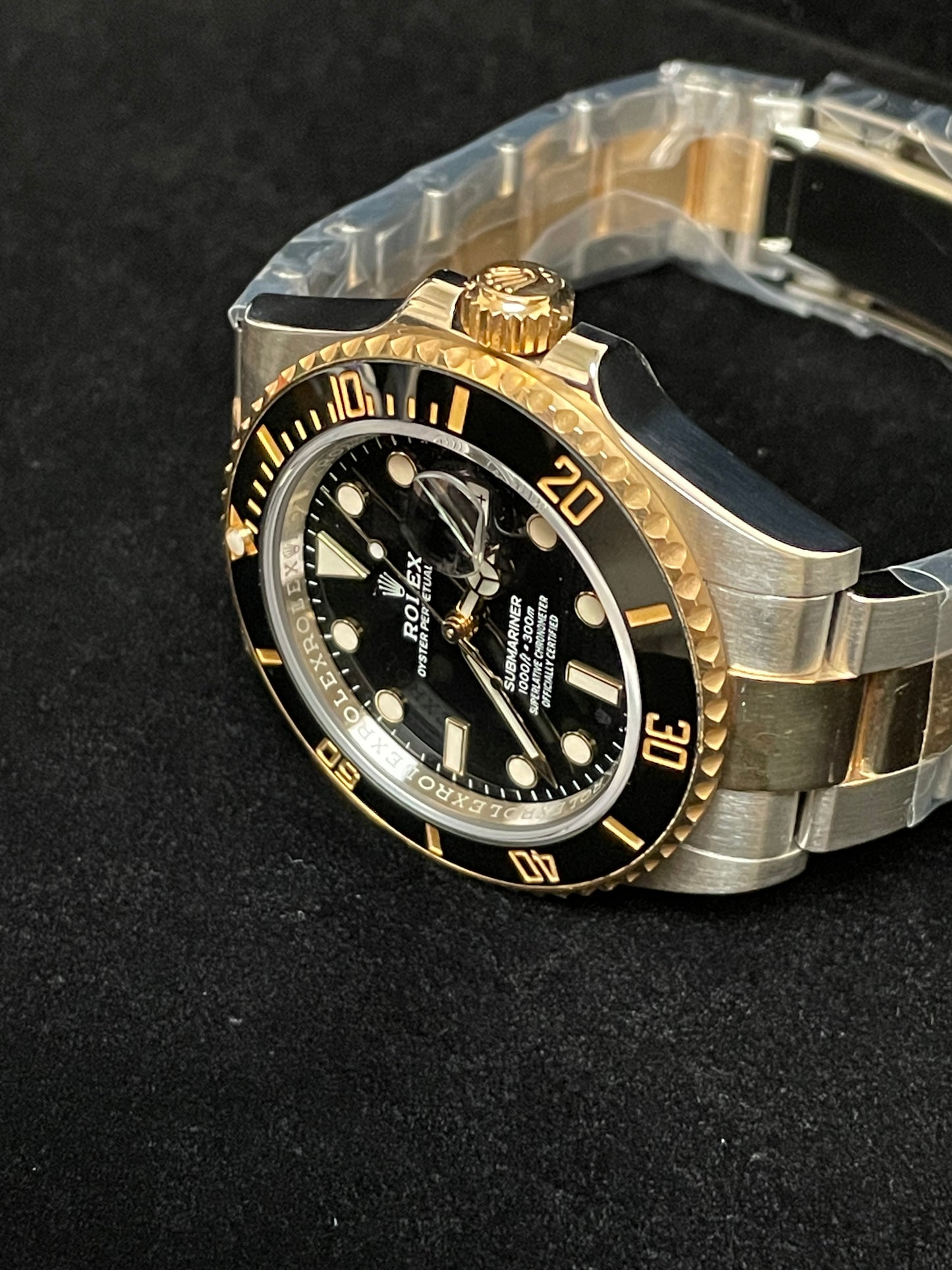 2022 Rolex Submariner Date 126613LN Black Dial TT 18kt Oyster With Papers 41mm