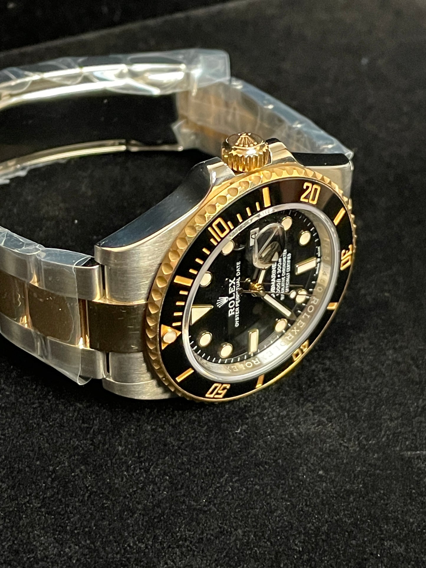 2022 Rolex Submariner Date 126613LN Black Dial TT 18kt Oyster With Papers 41mm