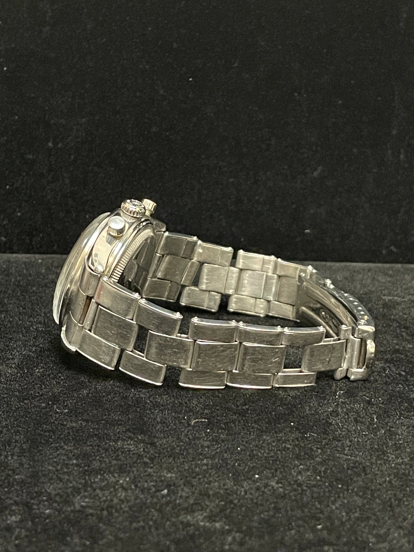 1963 Rolex Chronograph Pre-Daytona 6034 Silver Dial Oyster Rivet C+I No Papers