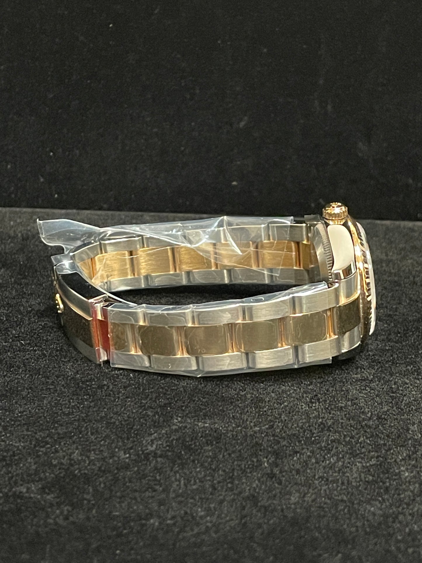 2014 Rolex Datejust 178273 Steel Roman Dial TT 18kt Oyster With Papers 31mm