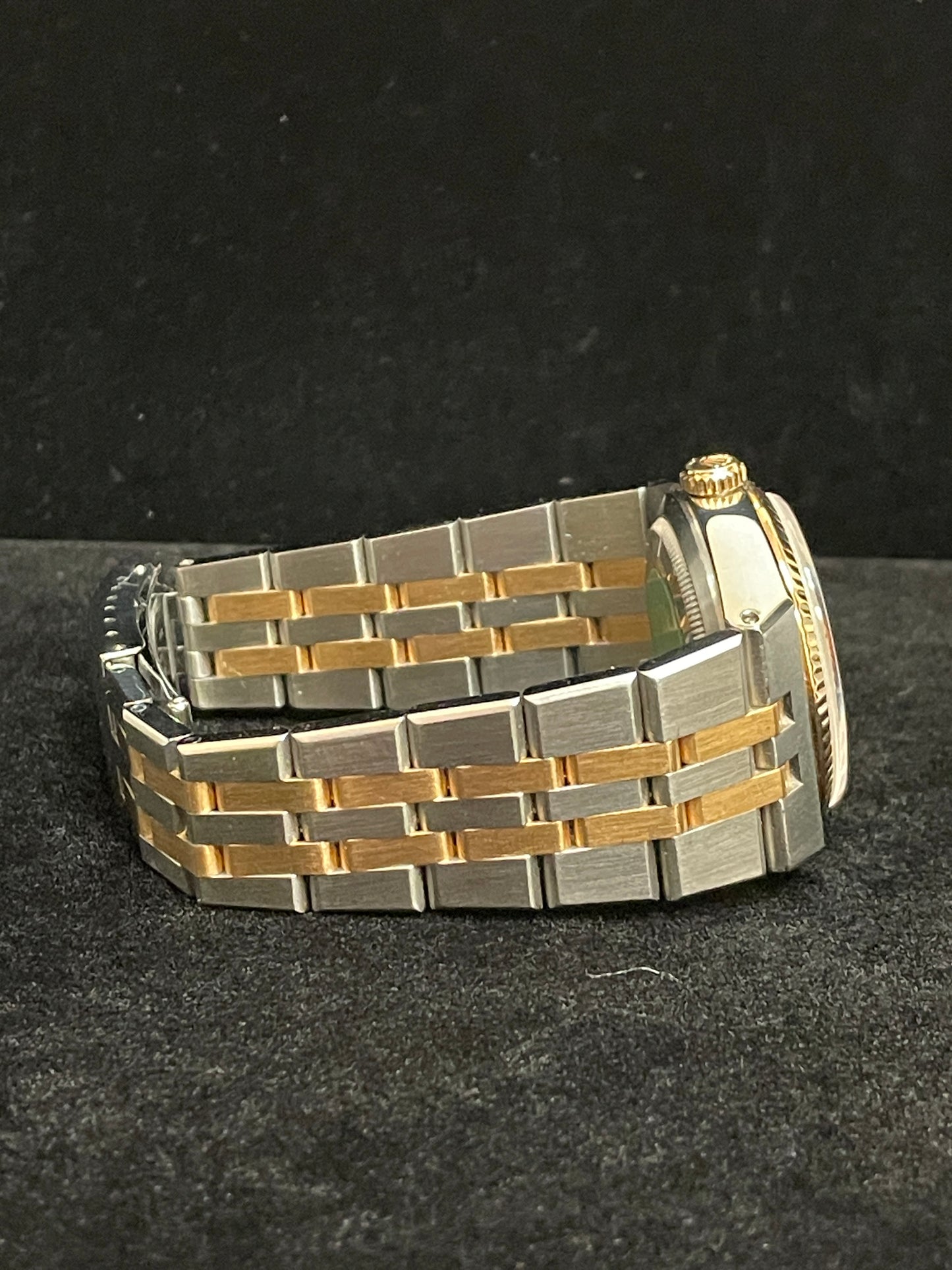 1994 Rolex Datejust 17013 Champagne Dial TT OysterQuartz W/ Papers + Books 36mm