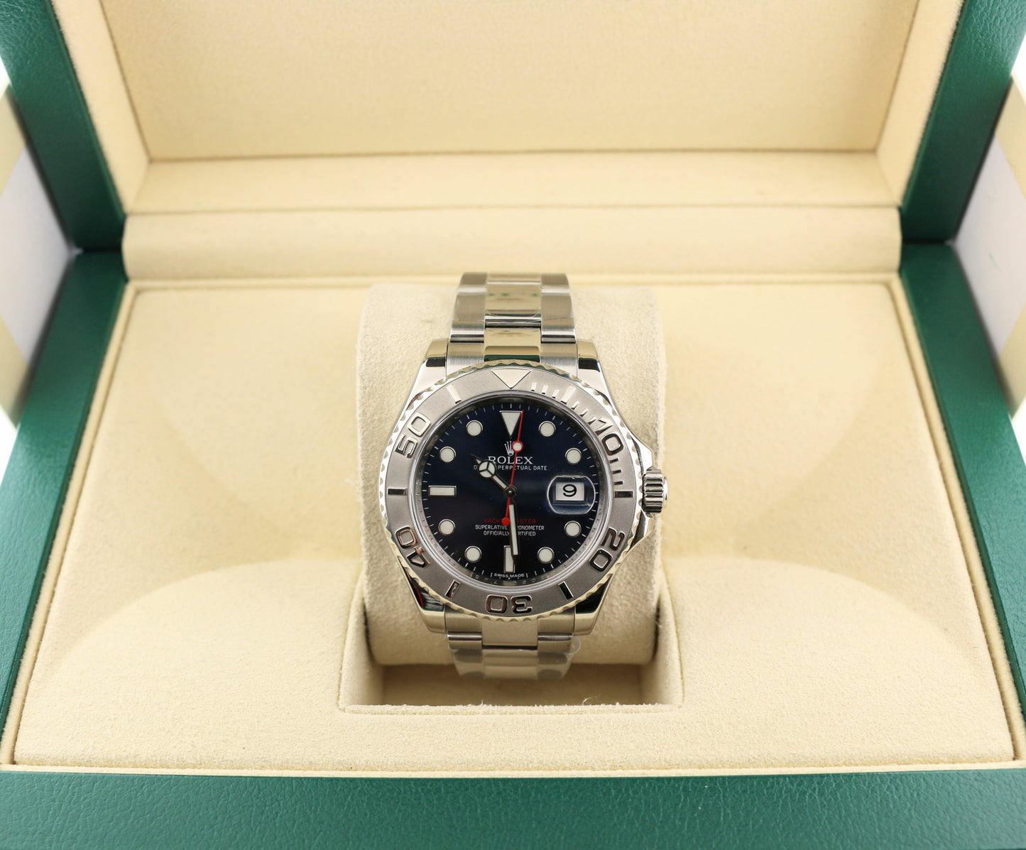 2017 Rolex Yacht-Master 116622 Blue Dial SS Oyster No Papers 40mm