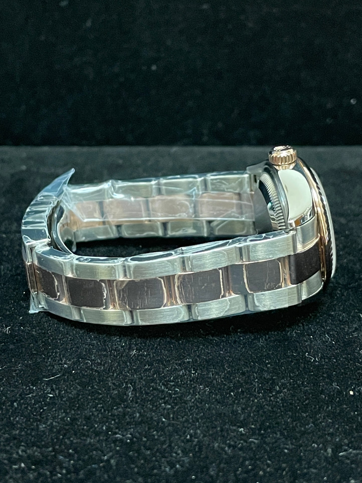 2019 Rolex Ladies Datejust 279171 Chocolate TT RG Oyster No Papers 28mm