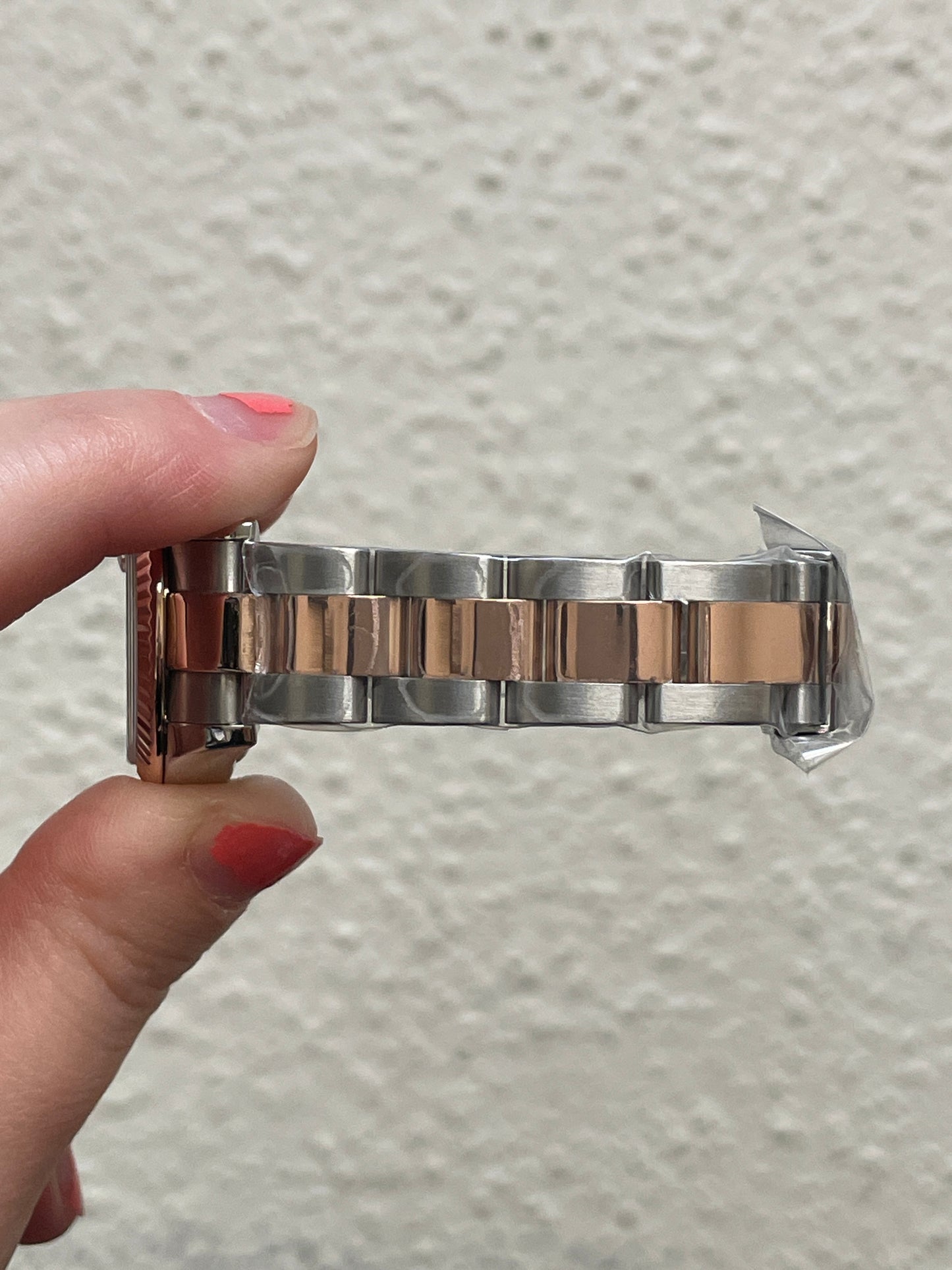 2019 Rolex Ladies Datejust 279171 Chocolate TT RG Oyster No Papers 28mm