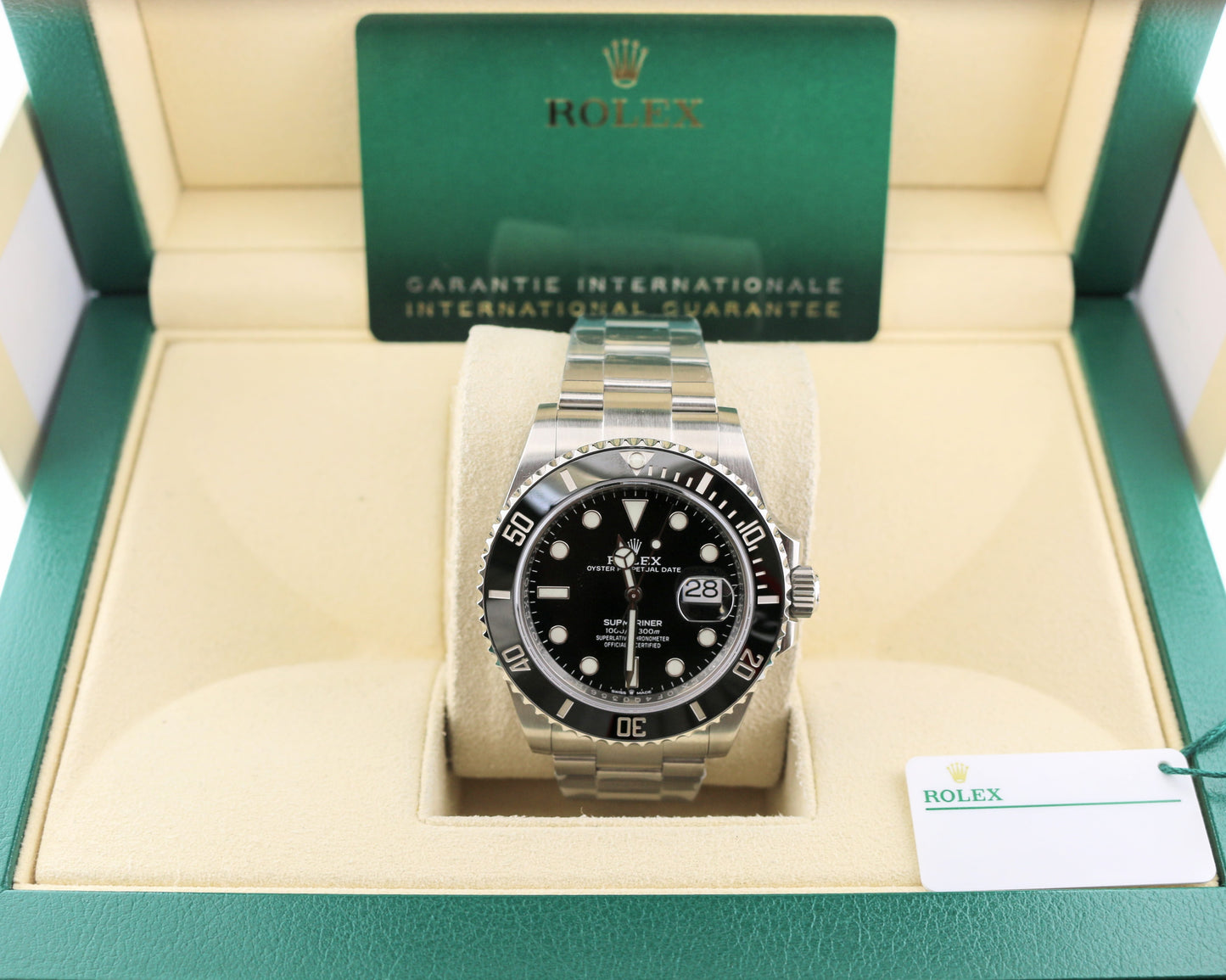 2020 Rolex Submariner Date 126610 Black Dial SS Oyster With Papers 41mm