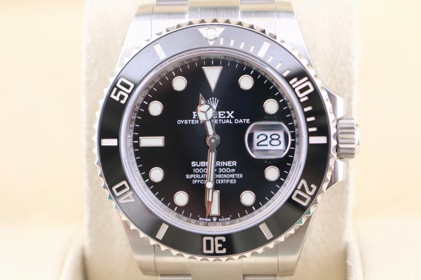 2020 Rolex Submariner Date 126610 Black Dial SS Oyster With Papers 41mm