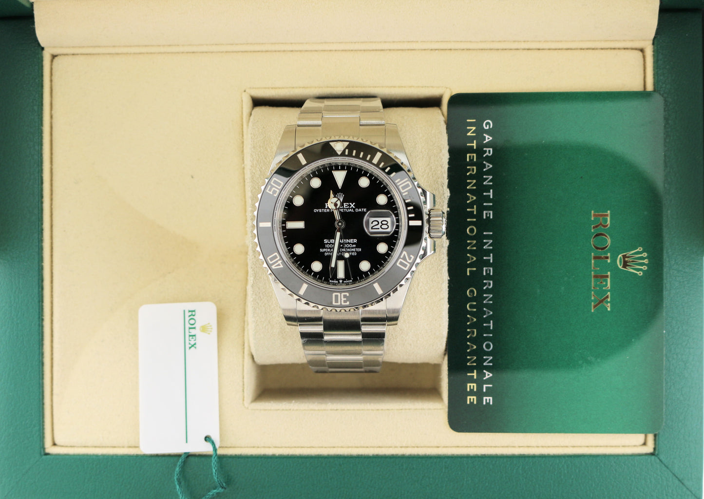 2020 Rolex Submariner Date 126610 Black Dial SS Oyster With Papers 41mm