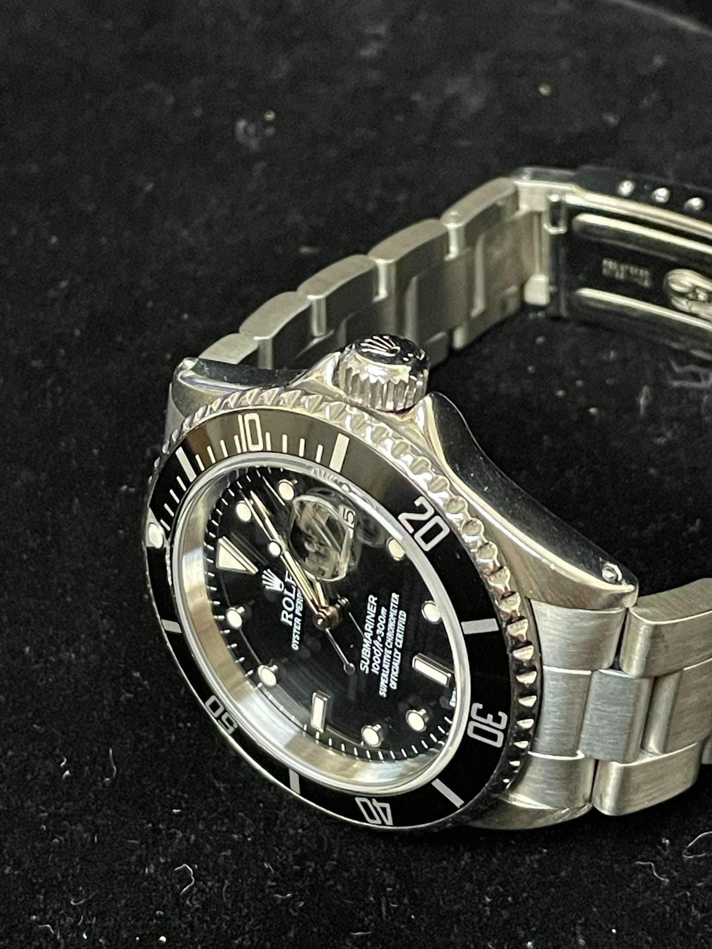 1990 Rolex Submariner 16610 Black Dial SS Oyster No Papers 40mm