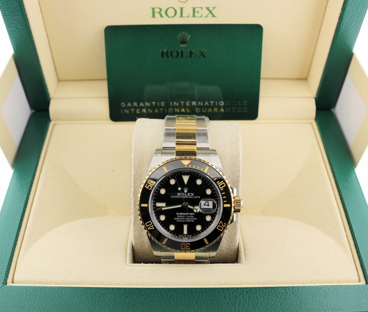 2022 Rolex Submariner Date 126613LN Black Dial TT 18kt Oyster With Papers 41mm