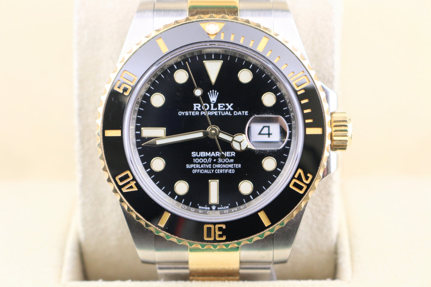 2022 Rolex Submariner Date 126613LN Black Dial TT 18kt Oyster With Papers 41mm