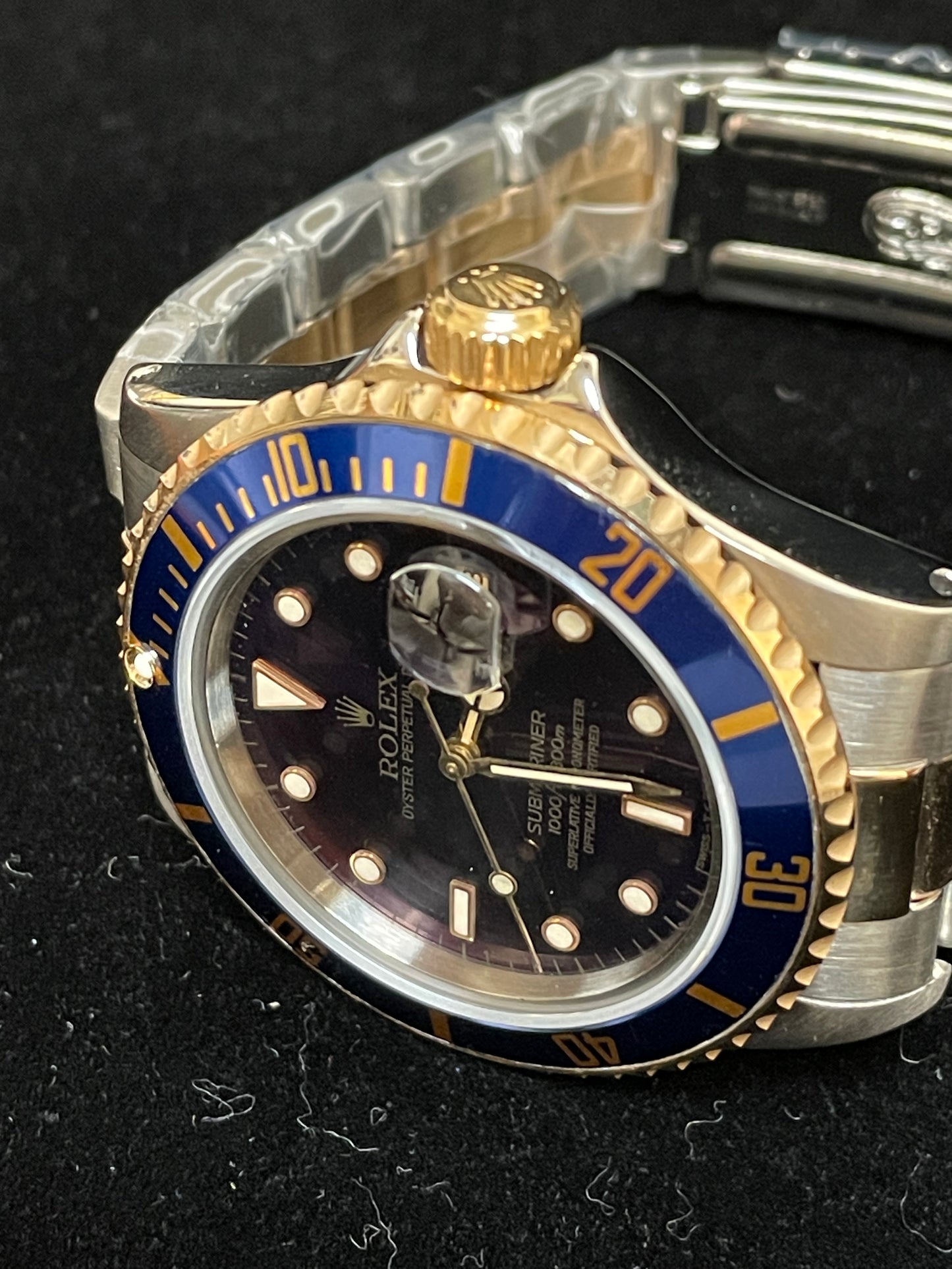1988 Rolex Submariner Bluesy 16803 Blue Dial TT Oyster No Papers 40mm