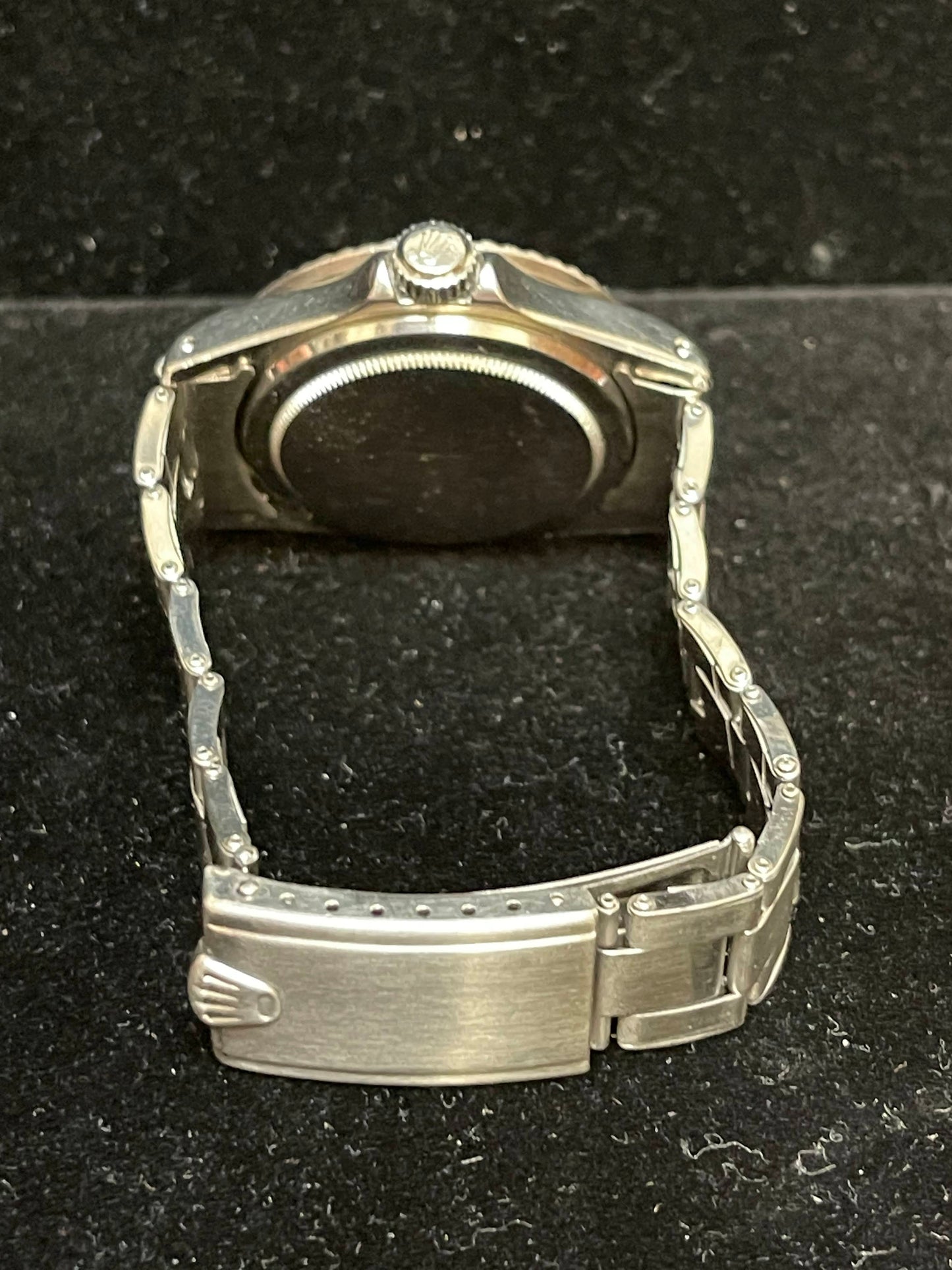 1974 Rolex Red Submariner 1680 Black Dial SS C+I Rivet Bracelet No Papers 40mm