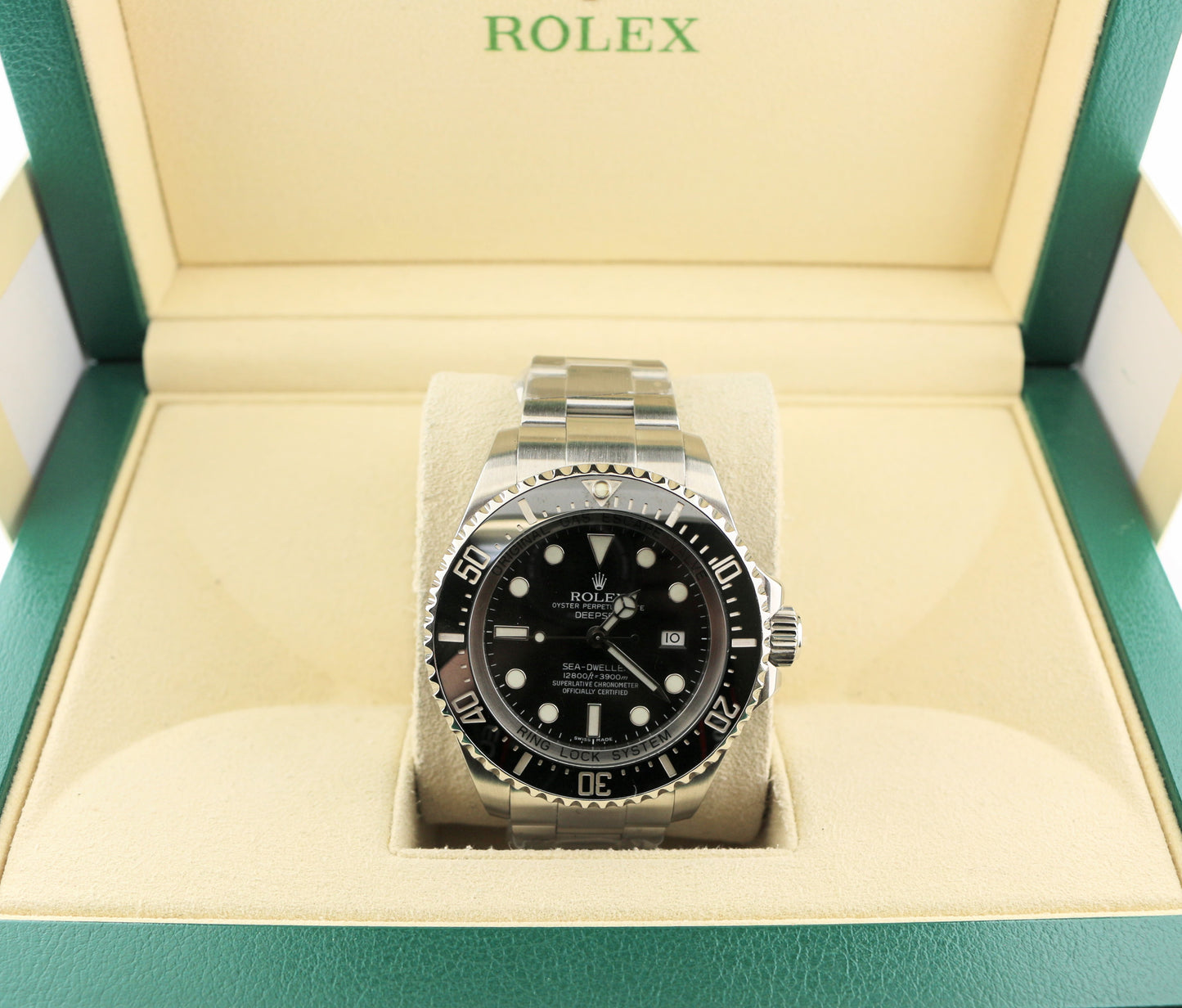2009 Rolex Sea-Dweller Deepsea 116660 Black Dial SS Oyster No Papers 44mm