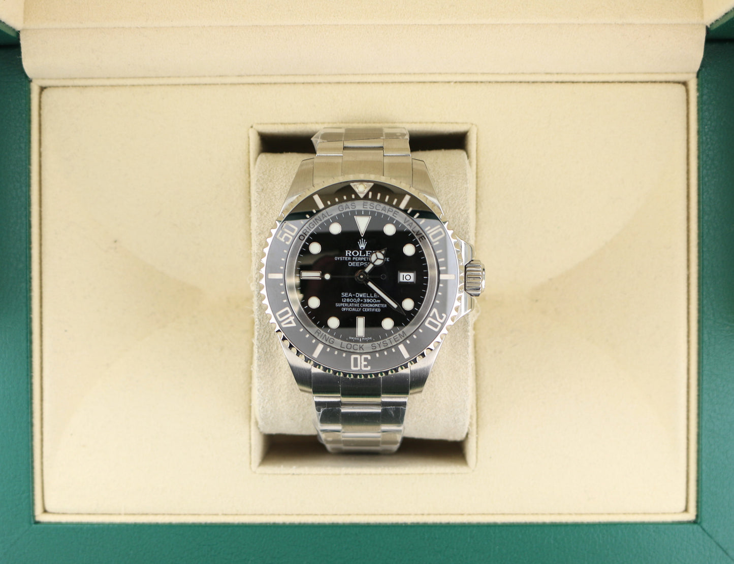 2009 Rolex Sea-Dweller Deepsea 116660 Black Dial SS Oyster No Papers 44mm