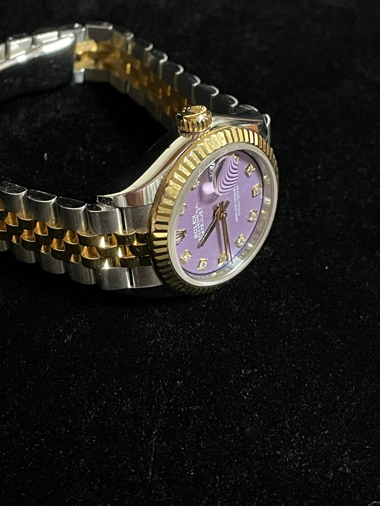2020 Rolex Datejust 279173 Lavender Diamond Dial TT Jubilee With Papers 28mm