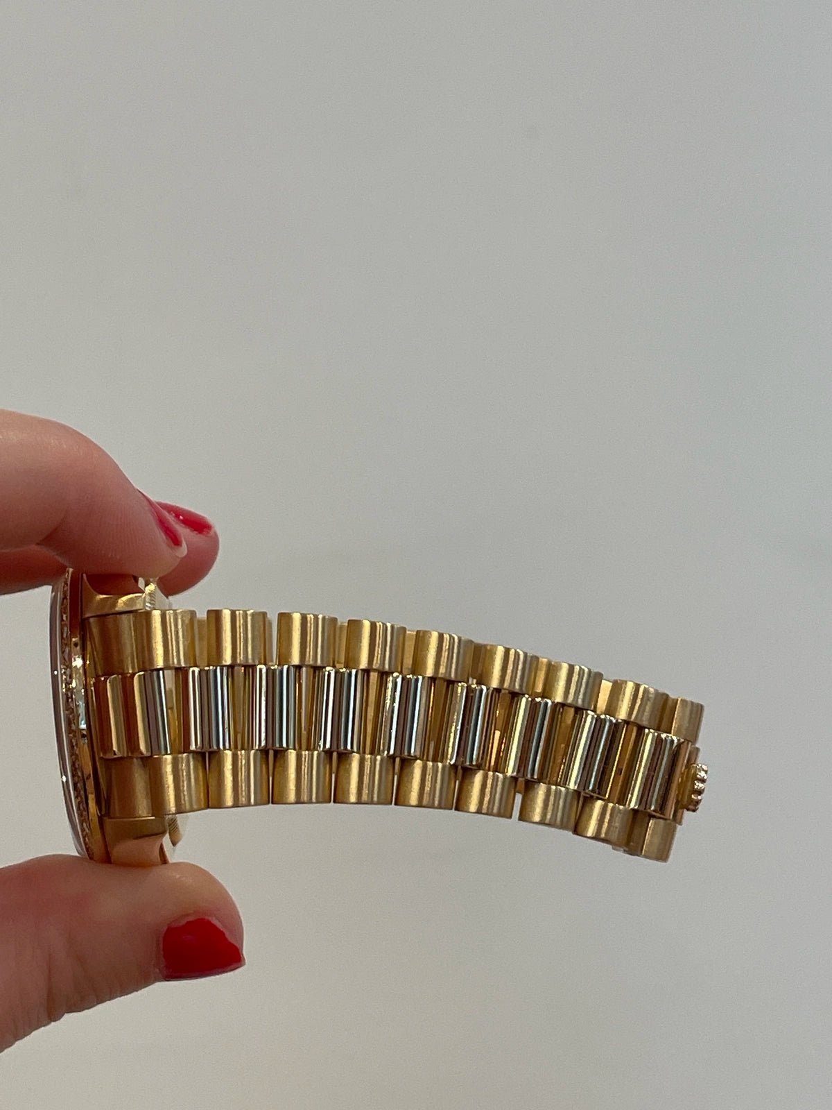 Rolex Day-Date 18348 Khanjar Diamond Dial and Bezel 18kt President RSC Card 2026