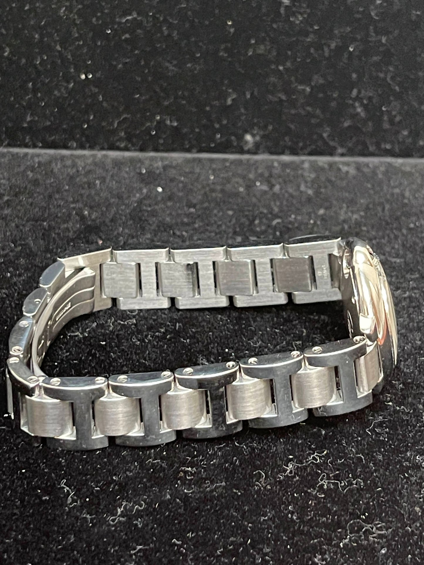 Cartier Ladies Ballon Bleu 3009 White Roman Stainless Steel No Papers 28mm