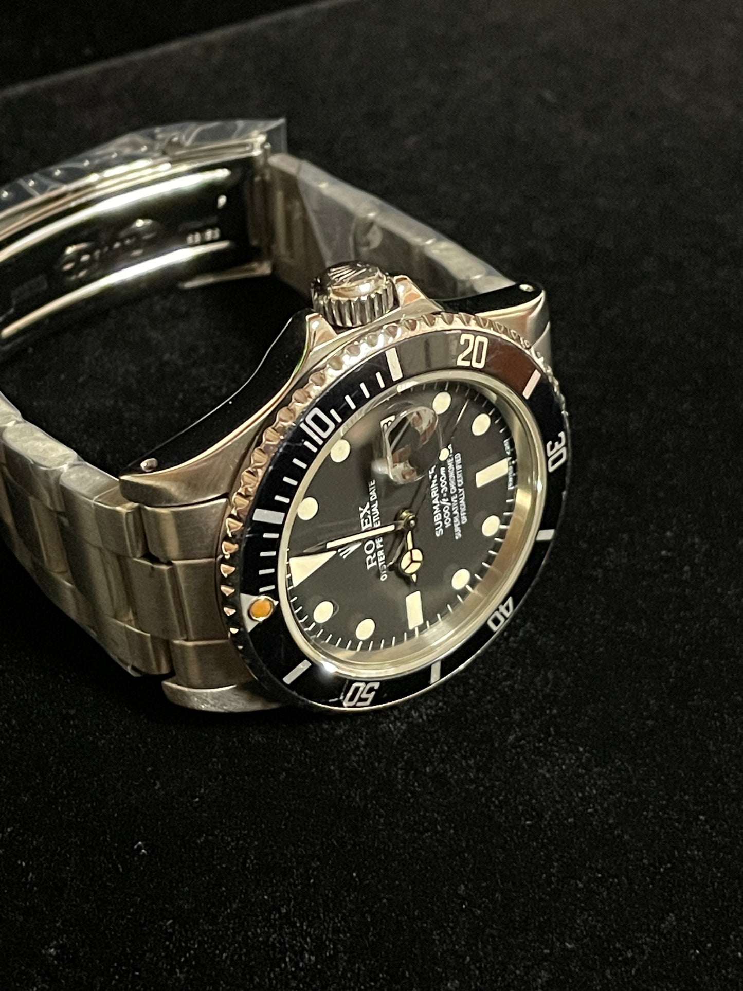 1984 Rolex Submariner Date 16800 Matte Black Dial SS Oyster No Papers 40mm
