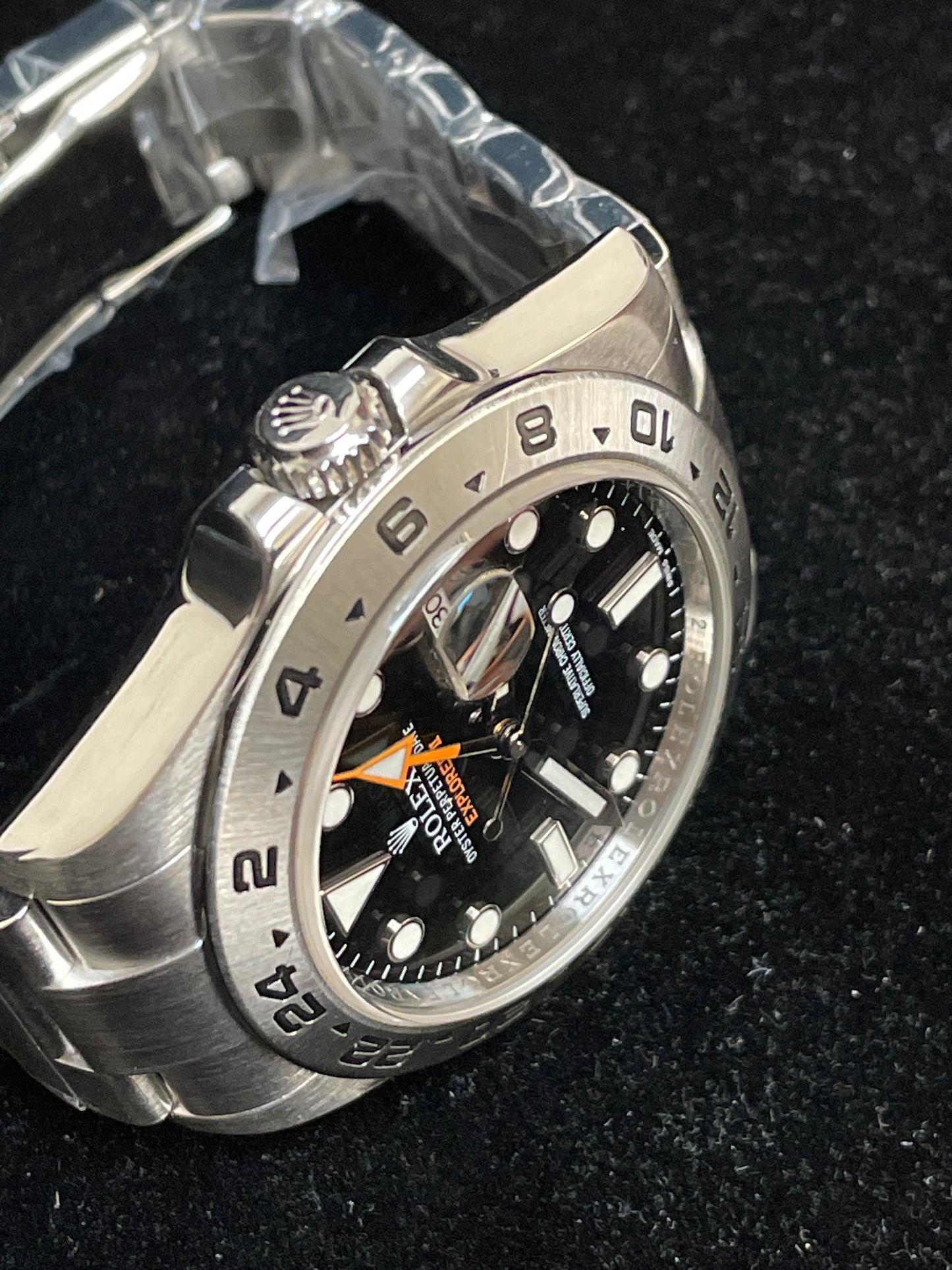 2019 Rolex Explorer II 216570 Black Dial SS Oyster No Papers 42mm