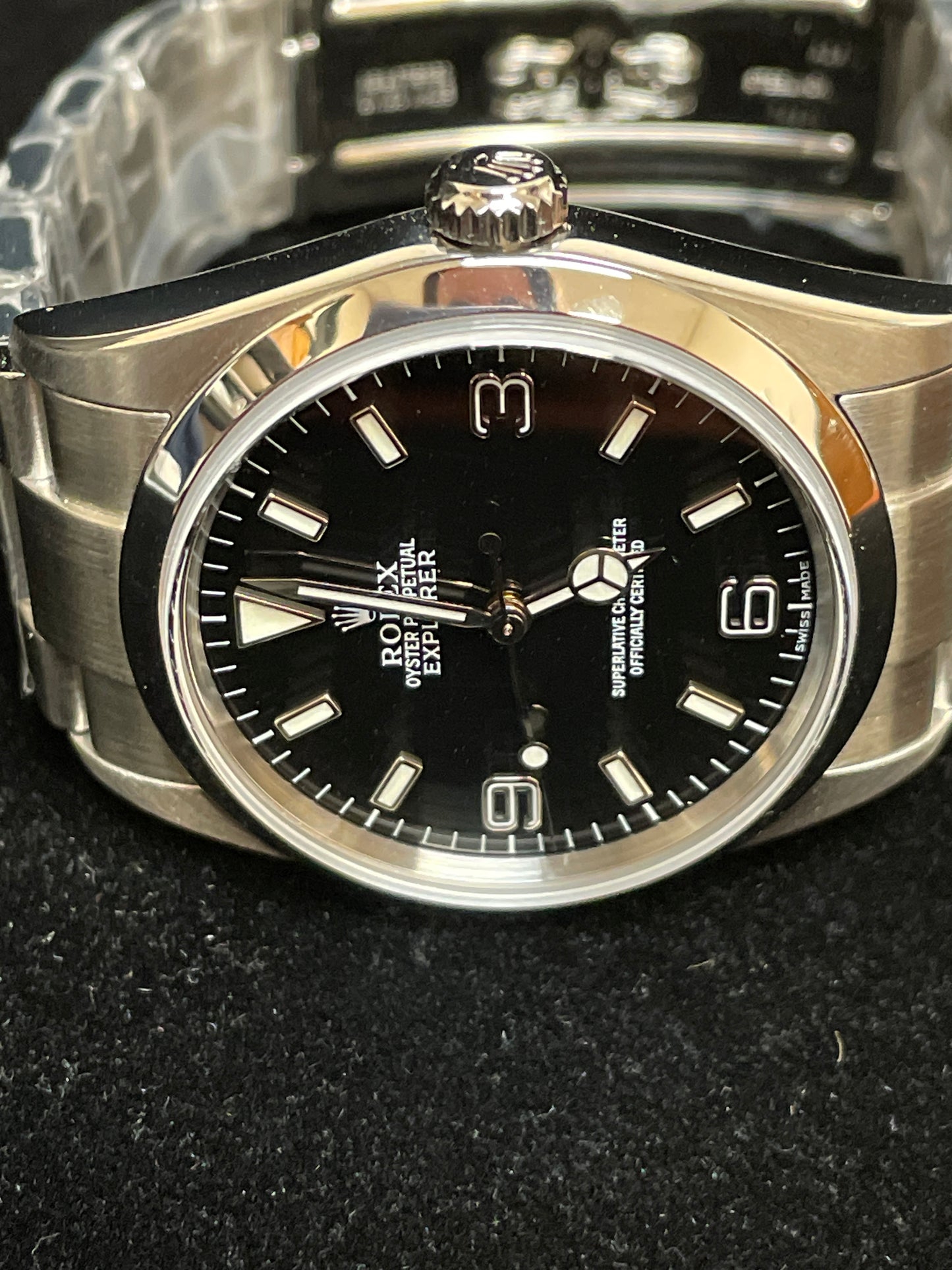2004 Rolex Explorer 114270 Black Dial SS Oyster No Papers 36mm