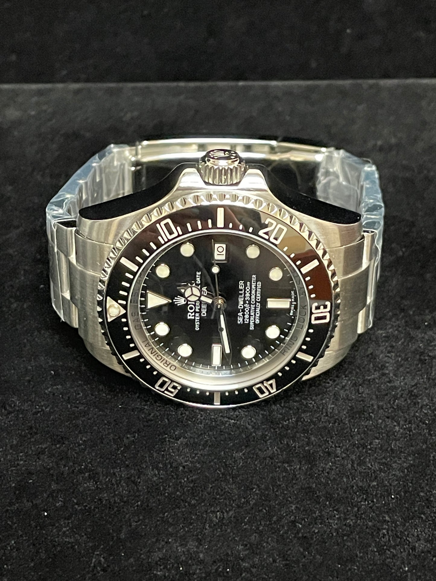 2009 Rolex Sea-Dweller Deepsea 116660 Black Dial SS Oyster No Papers 44mm