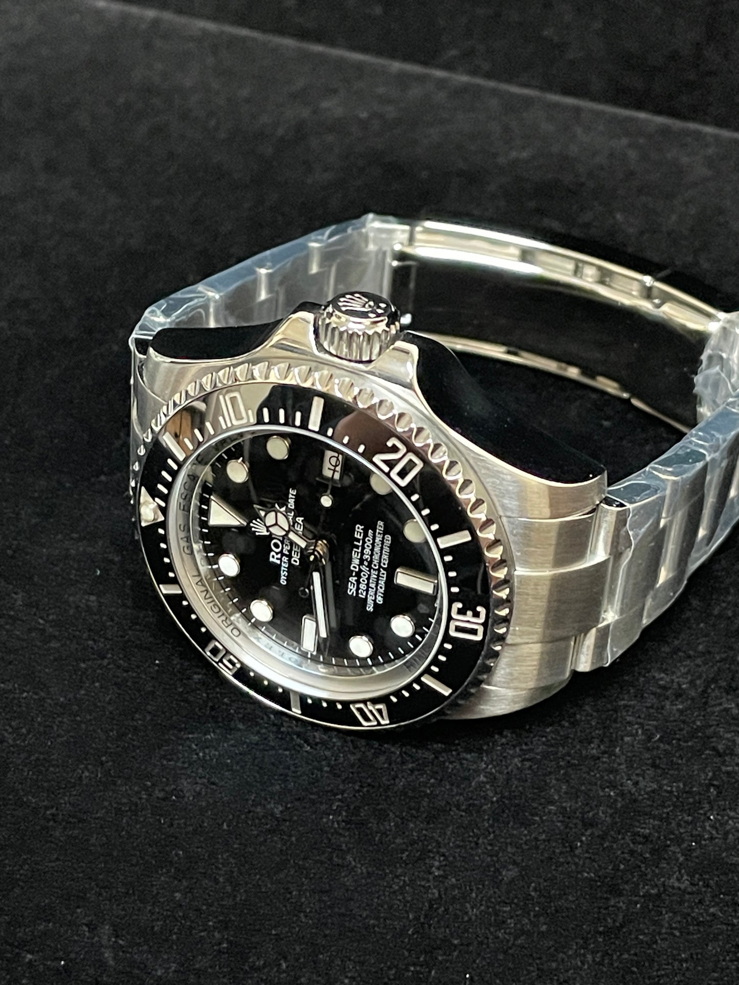 2009 Rolex Sea-Dweller Deepsea 116660 Black Dial SS Oyster No Papers 44mm