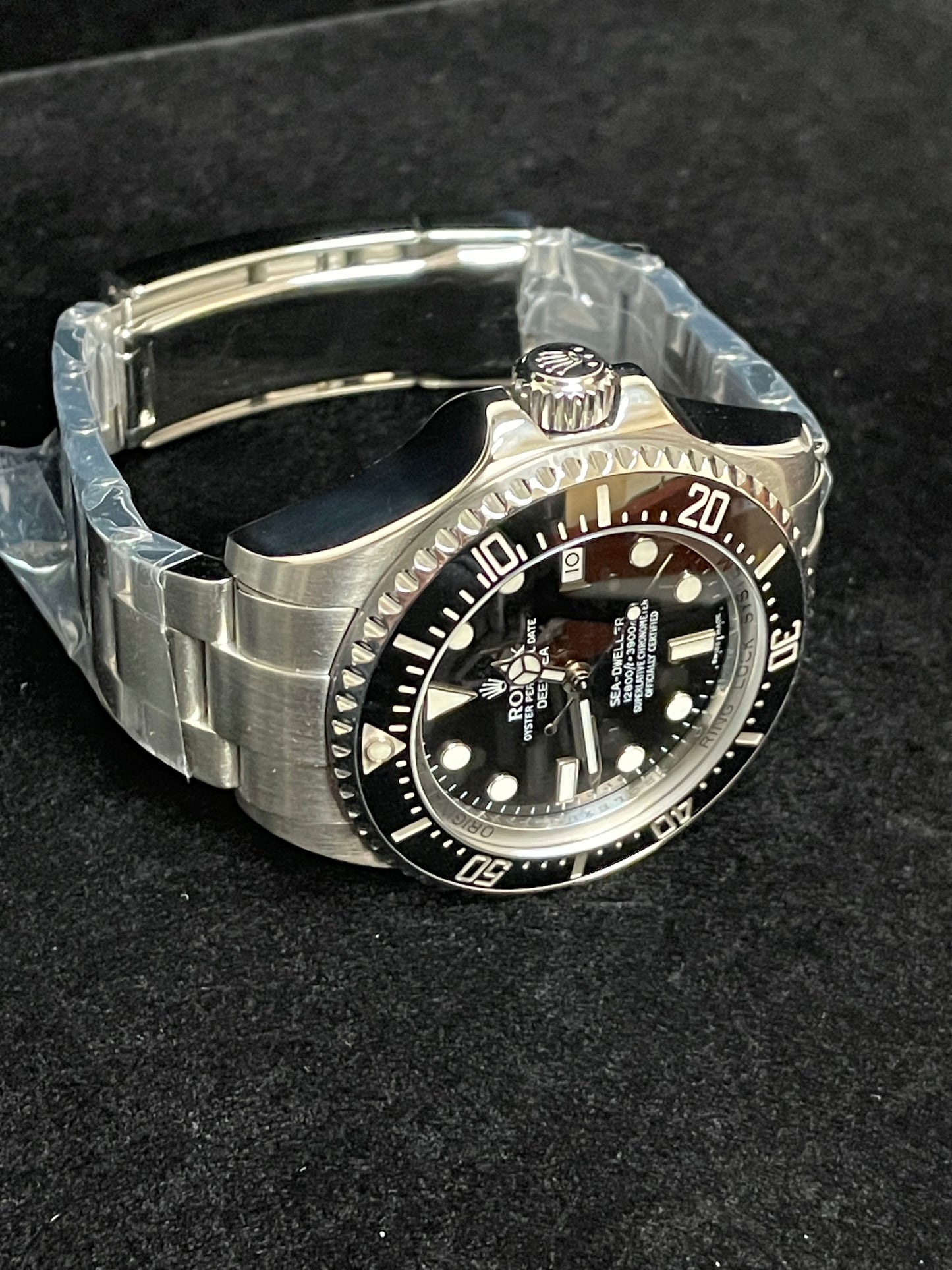 2009 Rolex Sea-Dweller Deepsea 116660 Black Dial SS Oyster No Papers 44mm