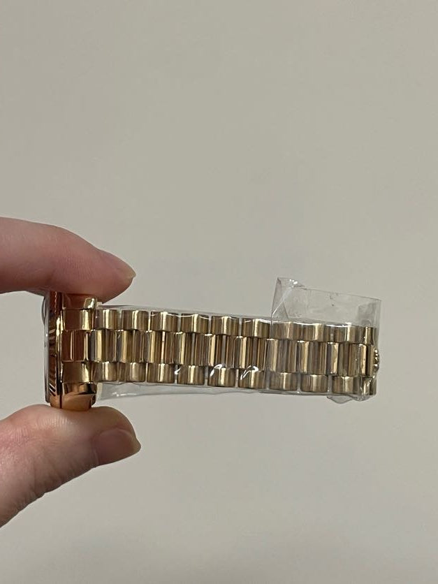 2010 Rolex Ladies Datejust 179138 Champagne Diamond Dial 18kt President 26mm