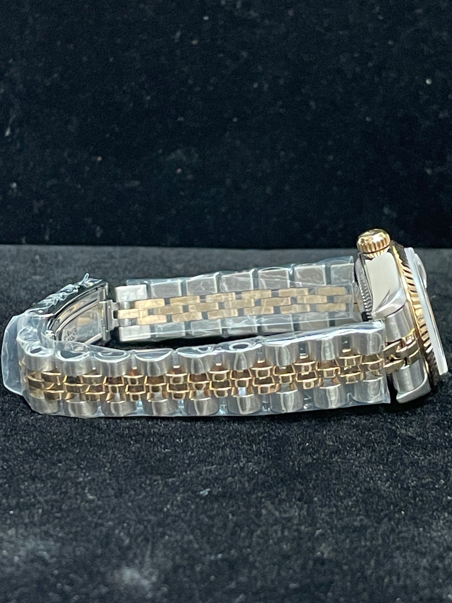 1995 Rolex Ladies Datejust 69173 Champagne Dial TT Jubilee No Papers 26mm