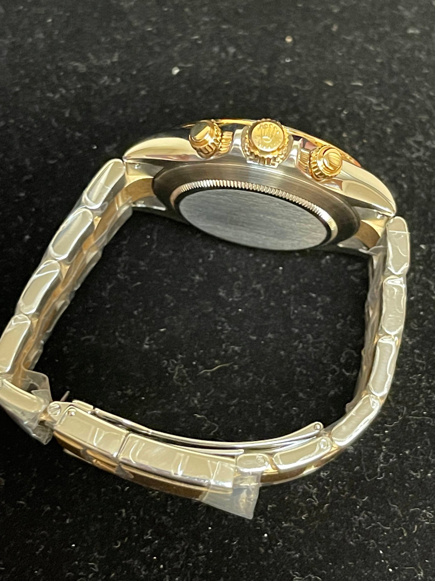 2000 Rolex Daytona 116523 Factory Yellow Mop TT Oyster No Papers 40mm