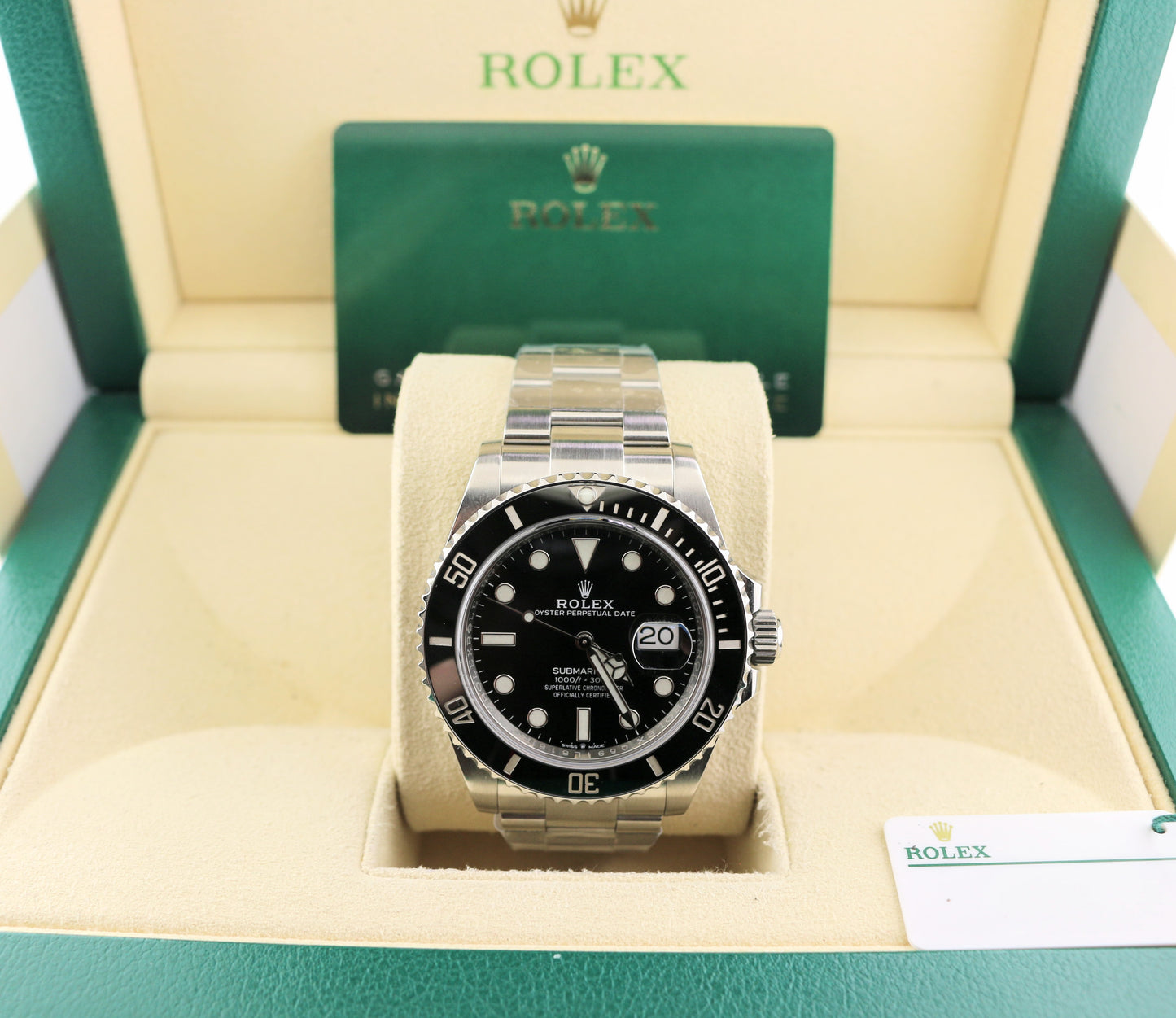 2022 Rolex Submariner Date 126610LN Black Dial SS Oyster With Papers 41mm