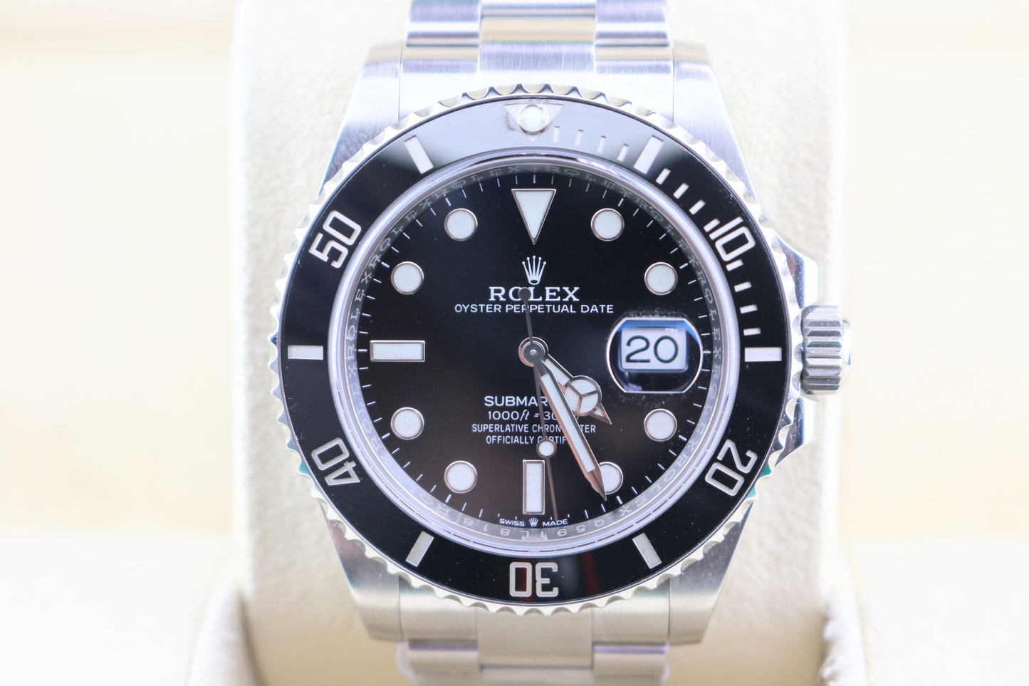 2022 Rolex Submariner Date 126610LN Black Dial SS Oyster With Papers 41mm