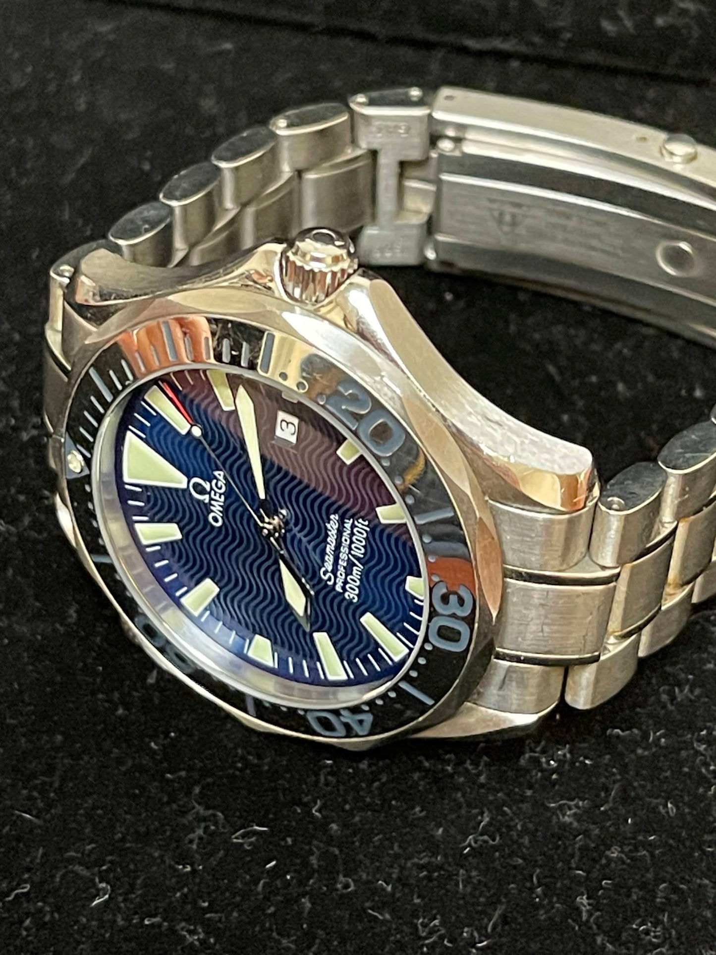 OMEGA Seamaster Professional 2265.80 Large Blue Dial Quartz SS No Papers 41mm