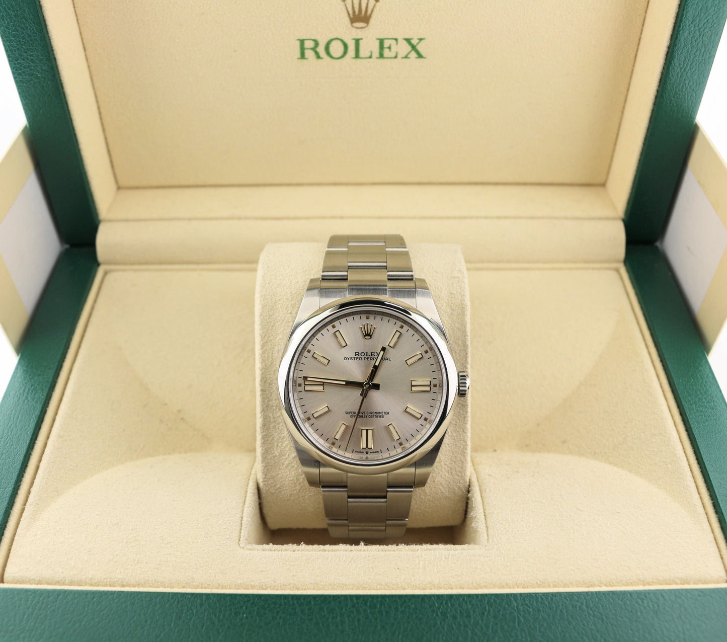 2023 Rolex Oyster Perpetual 124300 Silver Dial SS Oyster No Papers 41mm